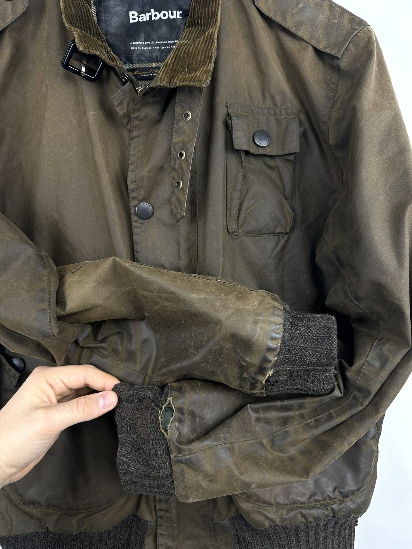 Bomber Barbour ford jacket verde (25g180) - M