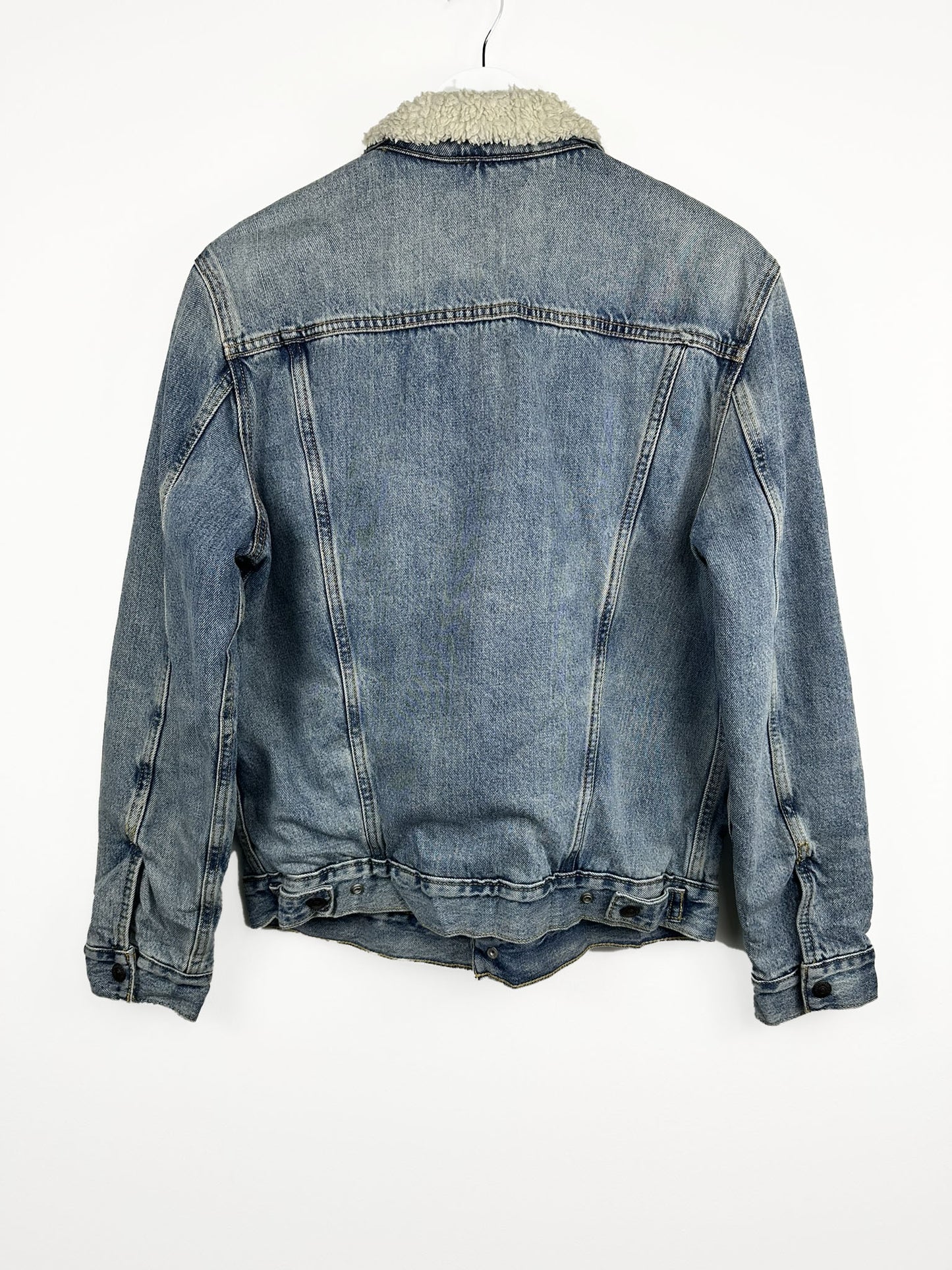 Giacca Levi's sherpa azzurra (25g193) - M