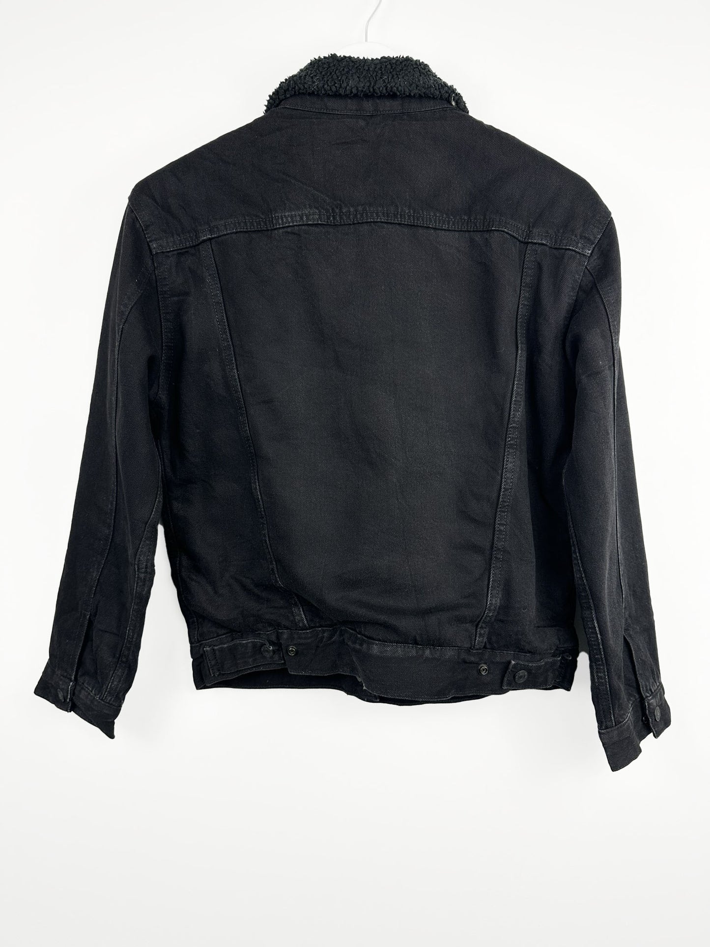 Giacca Levi's sherpa nera donna (25g194) - S
