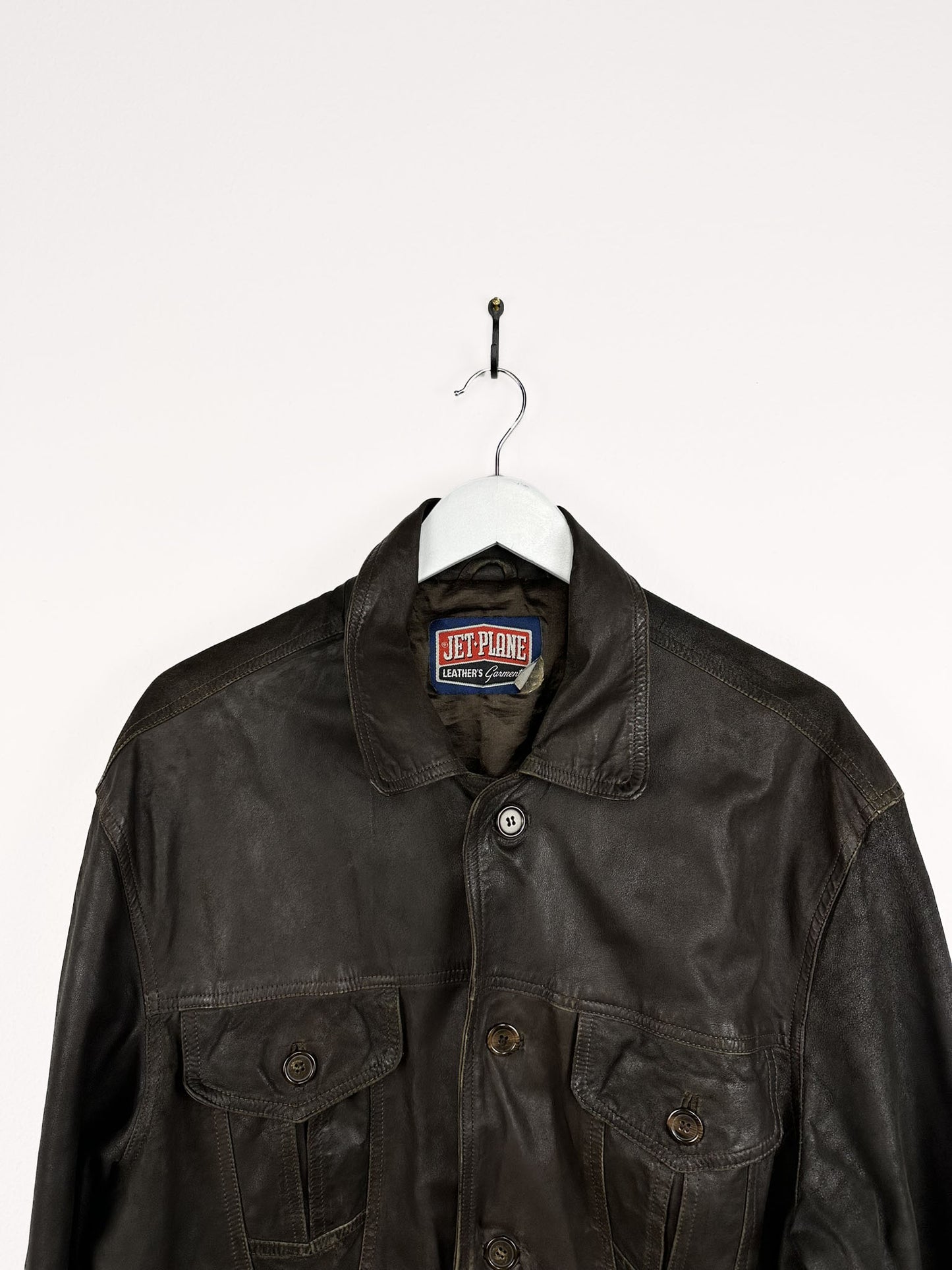 Giacca leggera in pelle (25g28) - M