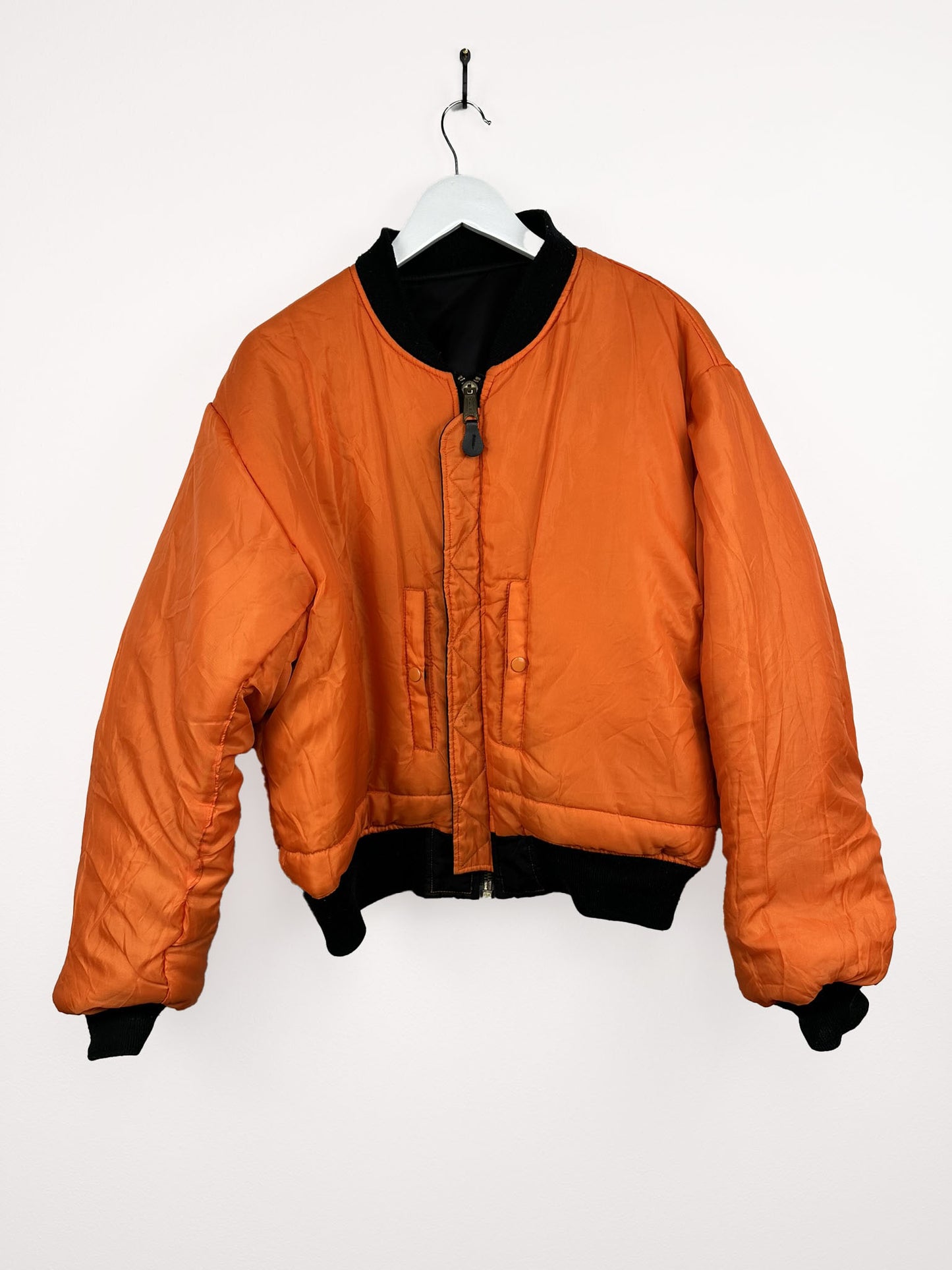 Bomber nero MA-1 type USAF (25g50) -XL