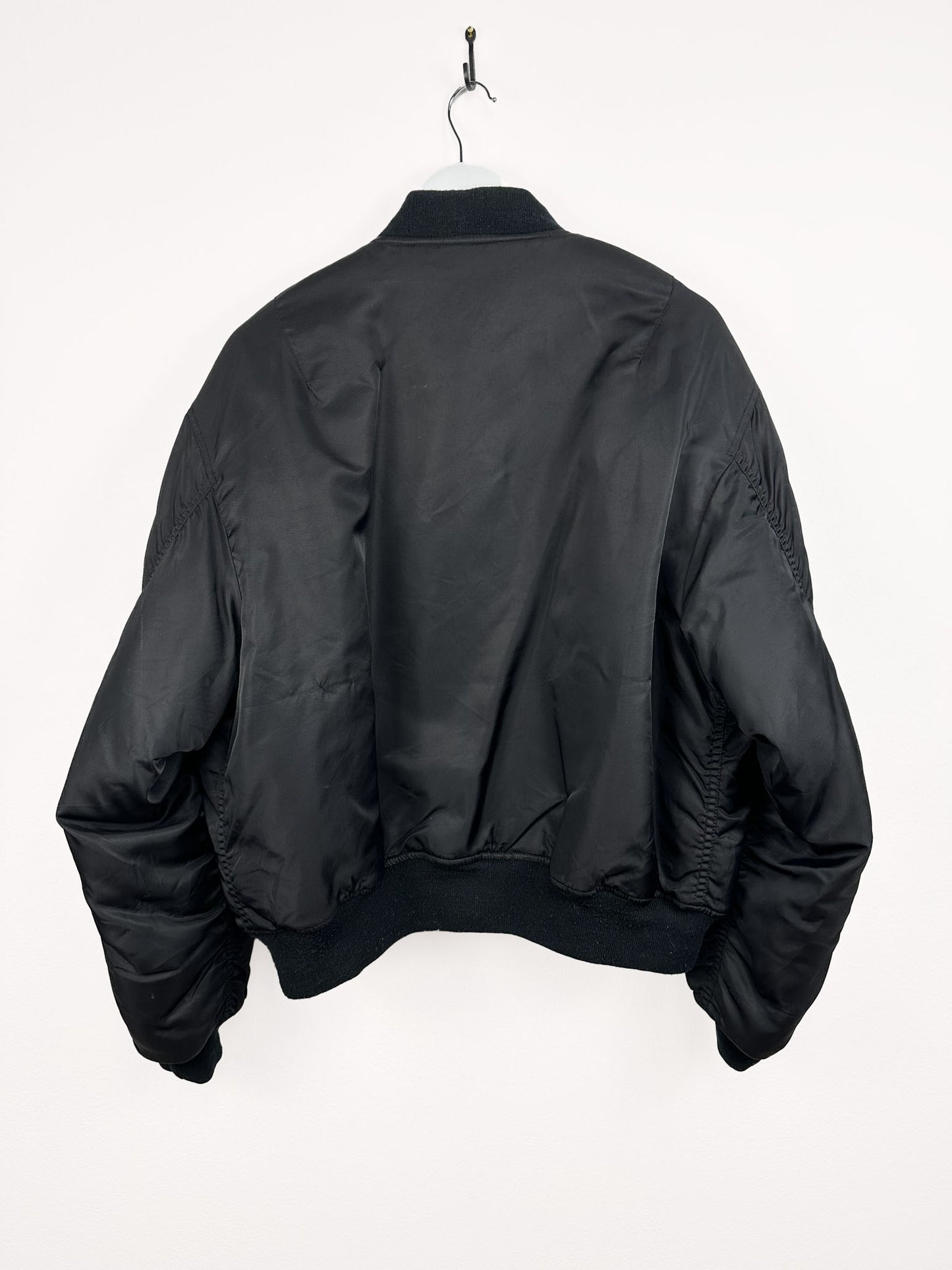 Bomber nero MA-1 type USAF (25g50) -XL