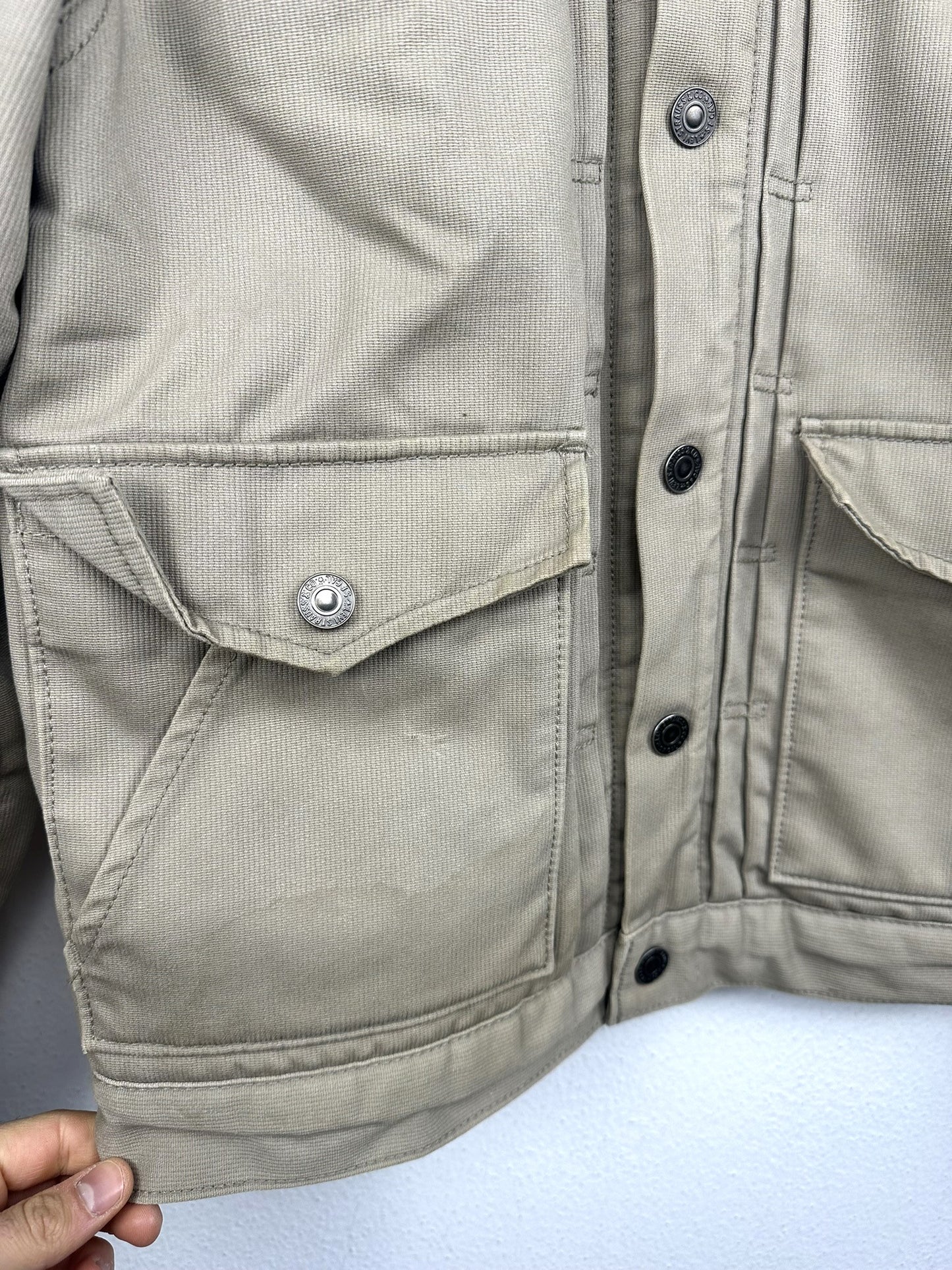 Giacca trucker beige Levi's (25g51) - S