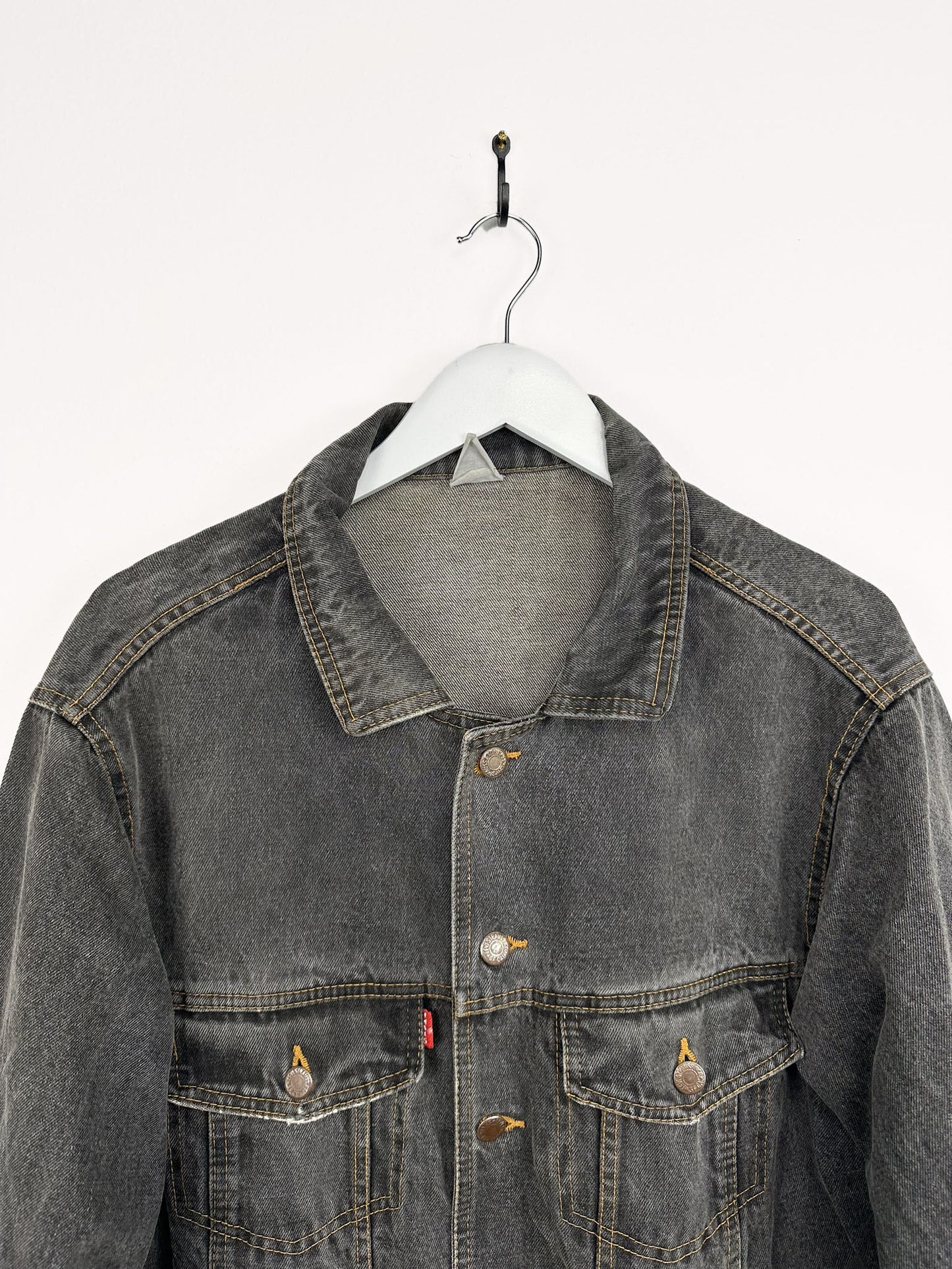 Giacca Levi's in jeans grigio 80s (25g60) - L