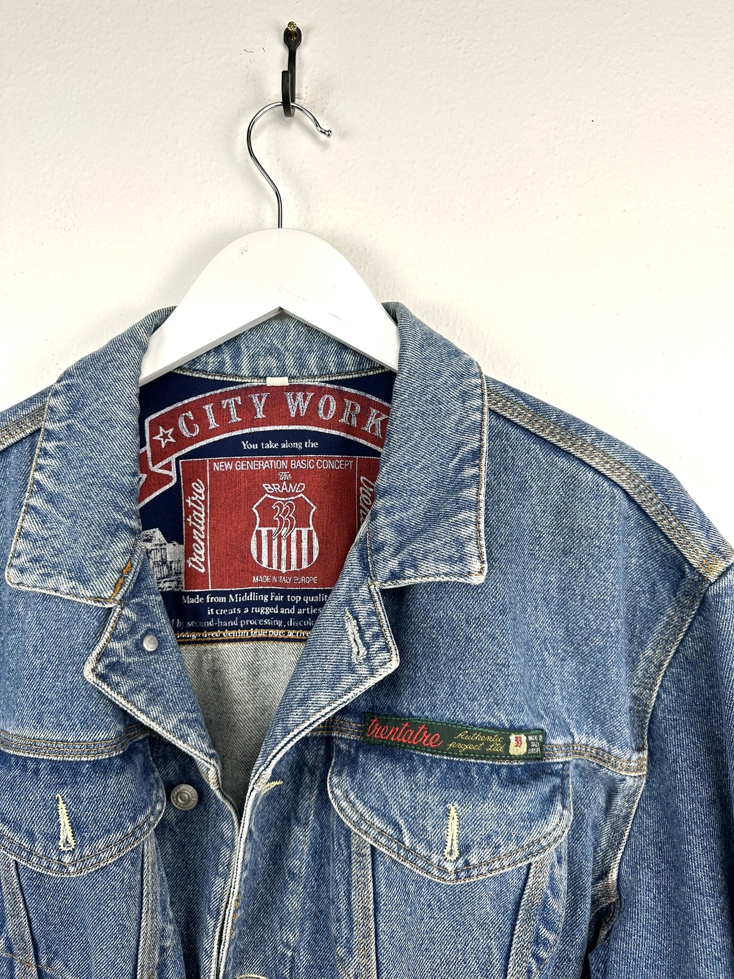 Giacca in jeans 90s Made in Italy (25g82) - M
