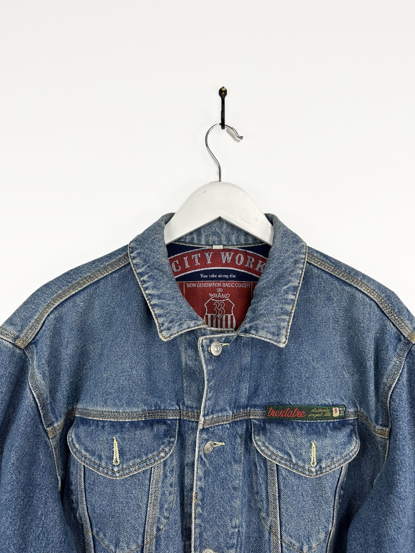 Giacca in jeans 90s Made in Italy (25g82) - M