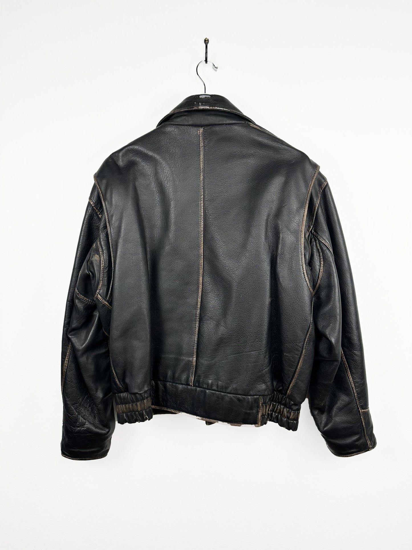 Bomboogie bomber in pelle 90s raro (25g89) - L