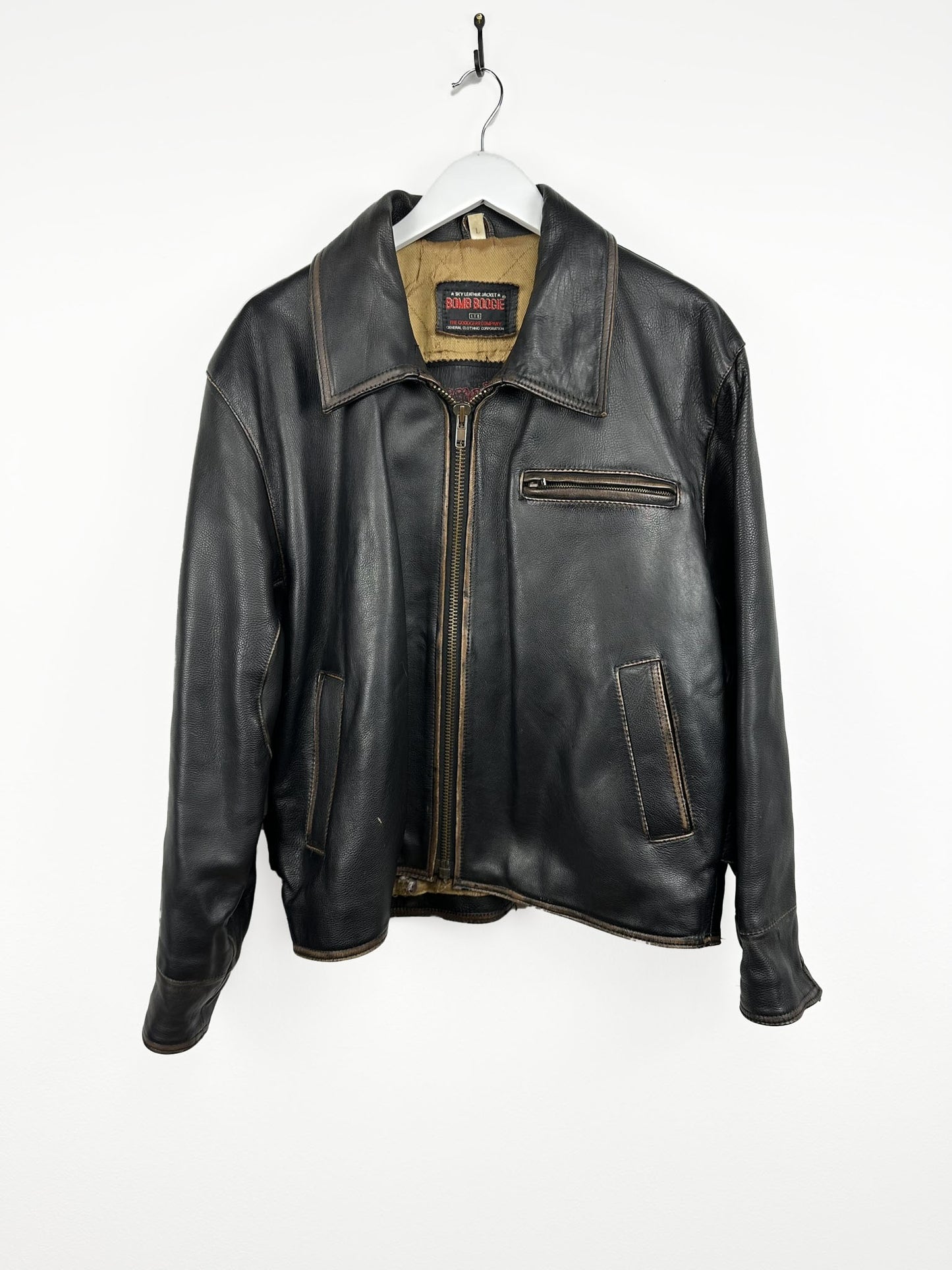 Giacca in pelle Bomboogie 90s (25g94) - L