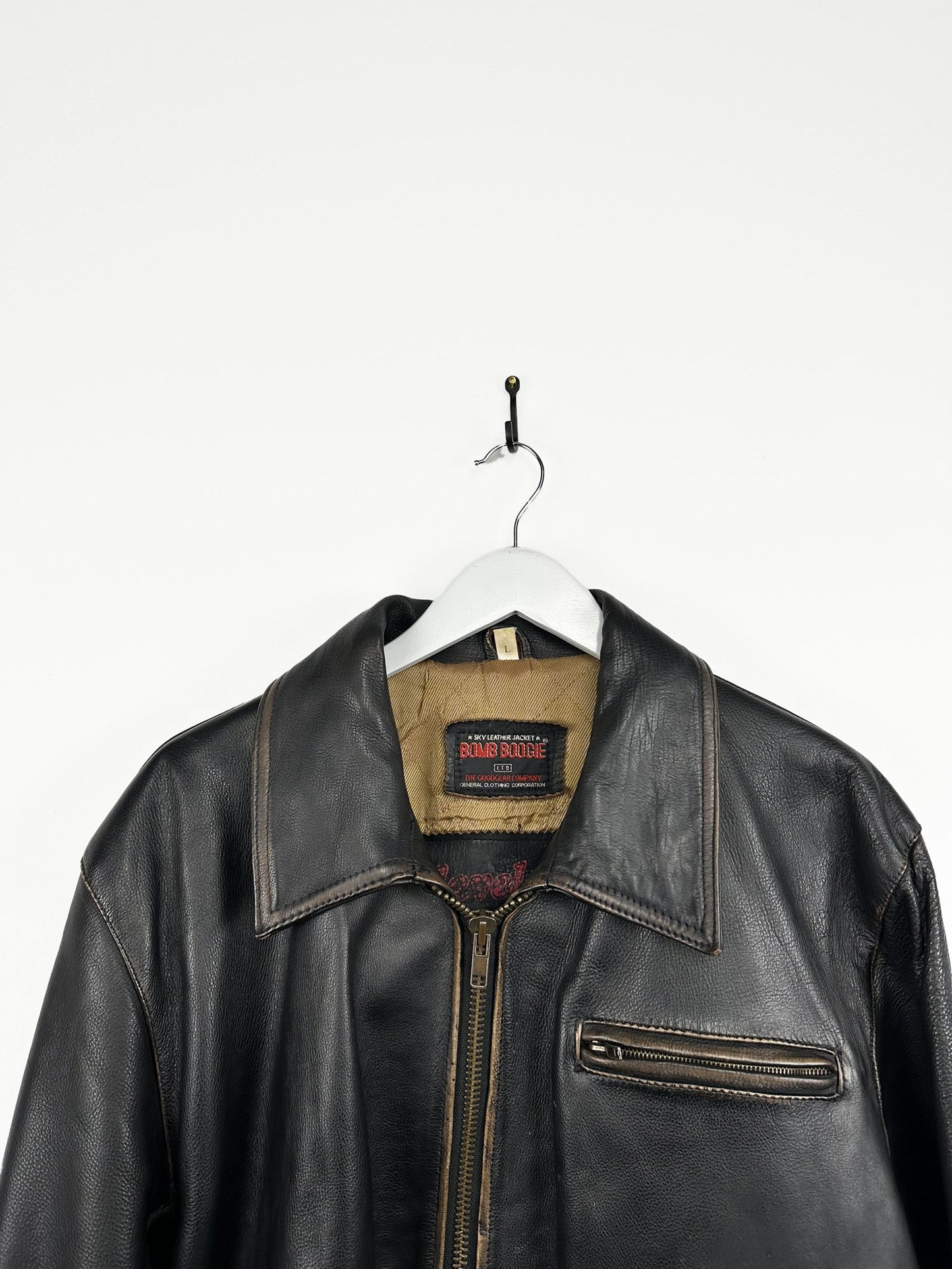 Giacca in pelle Bomboogie 90s (25g94) - L