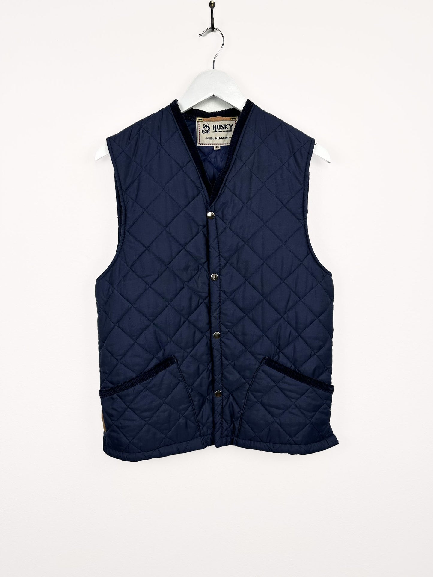 Gilet blu Husky 90s - M