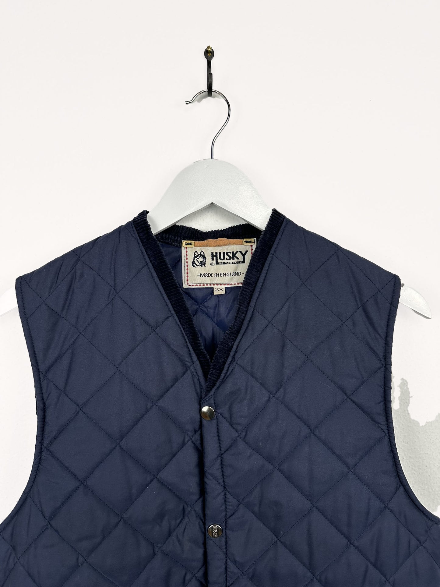 Gilet blu Husky 90s - M