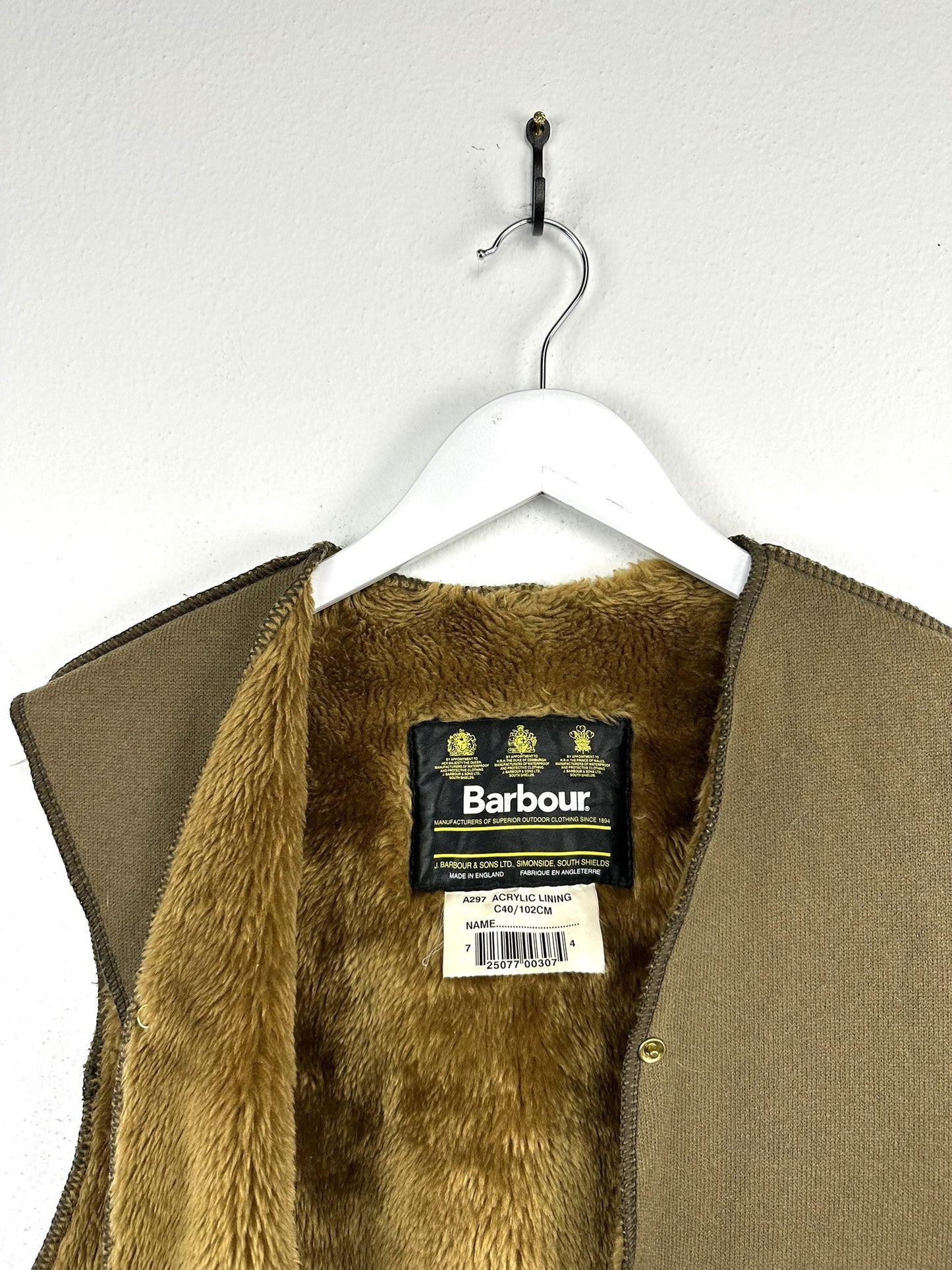 Interno pelliccia Barbour C40 - S/M