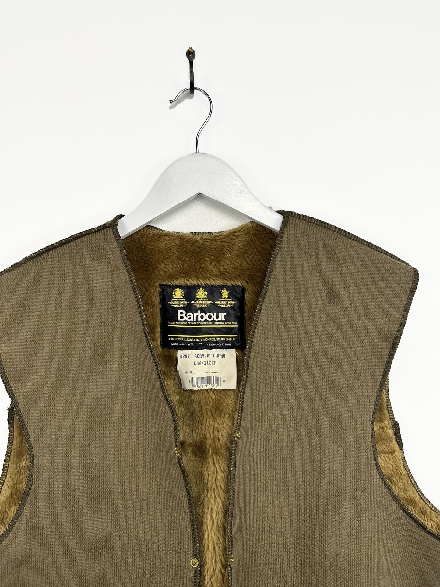 Gilet interno imbottitura Barbour c44 (25gt13) - M