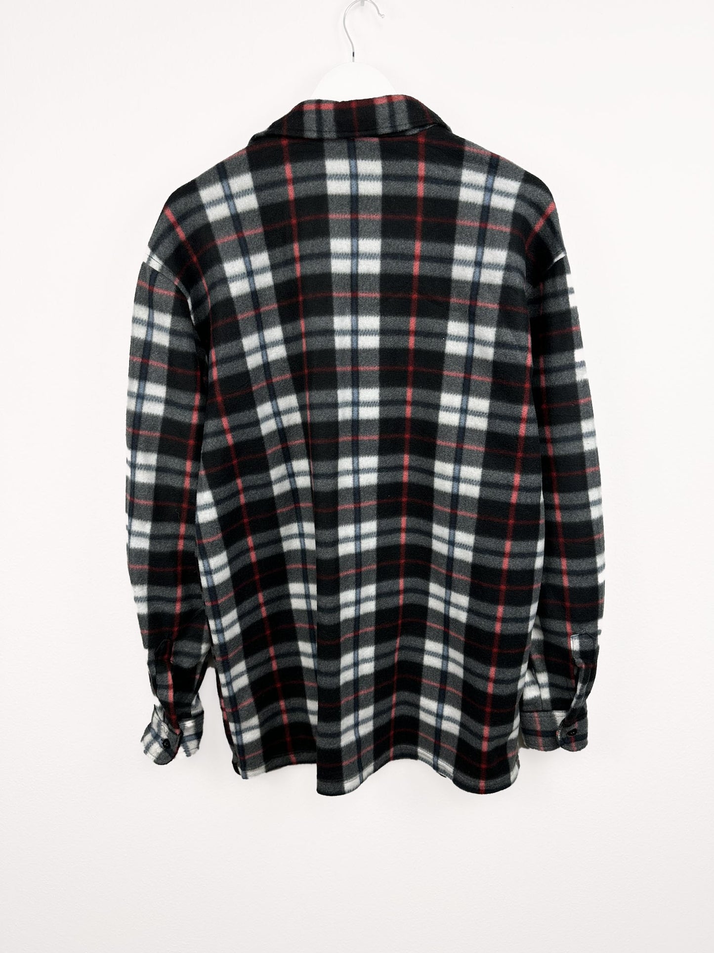 Camicia in pile rossa (25m104) - XL