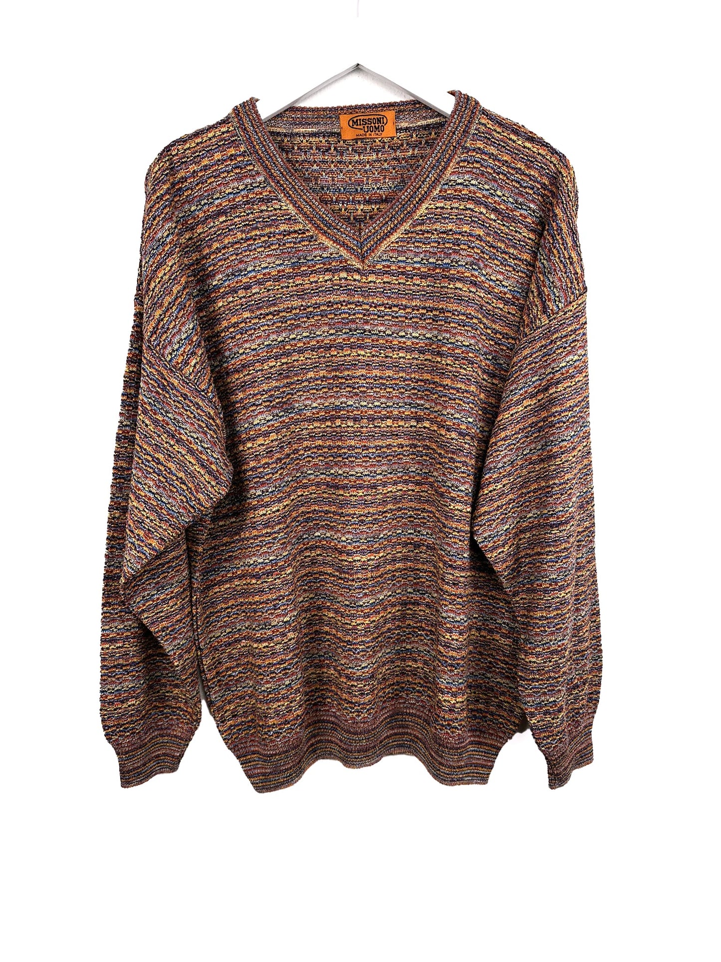 Maglione Missoni in cotone rosso (25m107) - XL