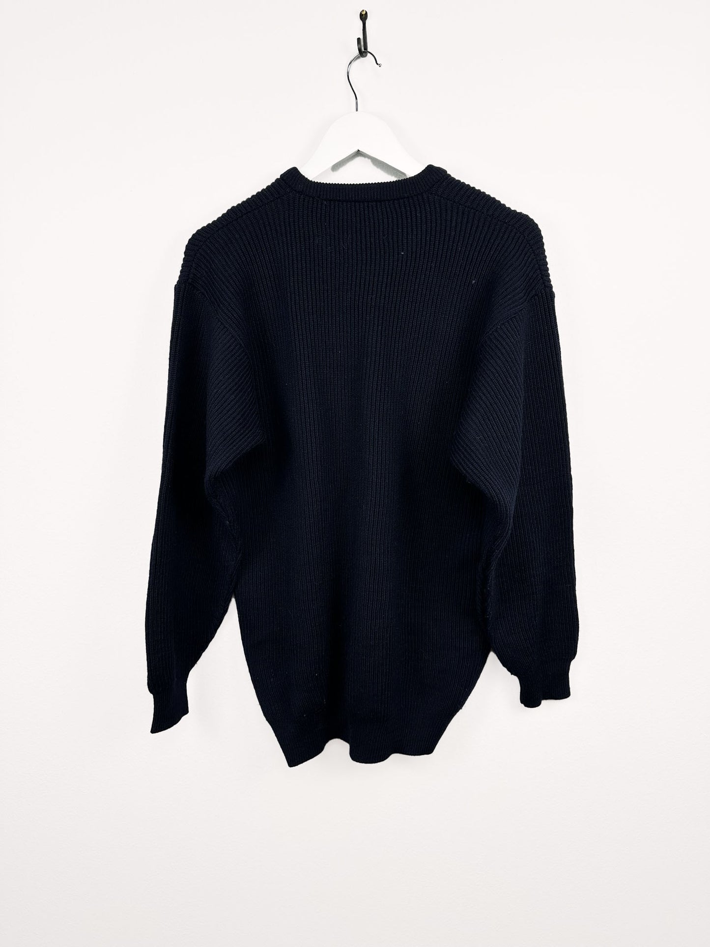 Maglione girocollo blu (25m78) - XL