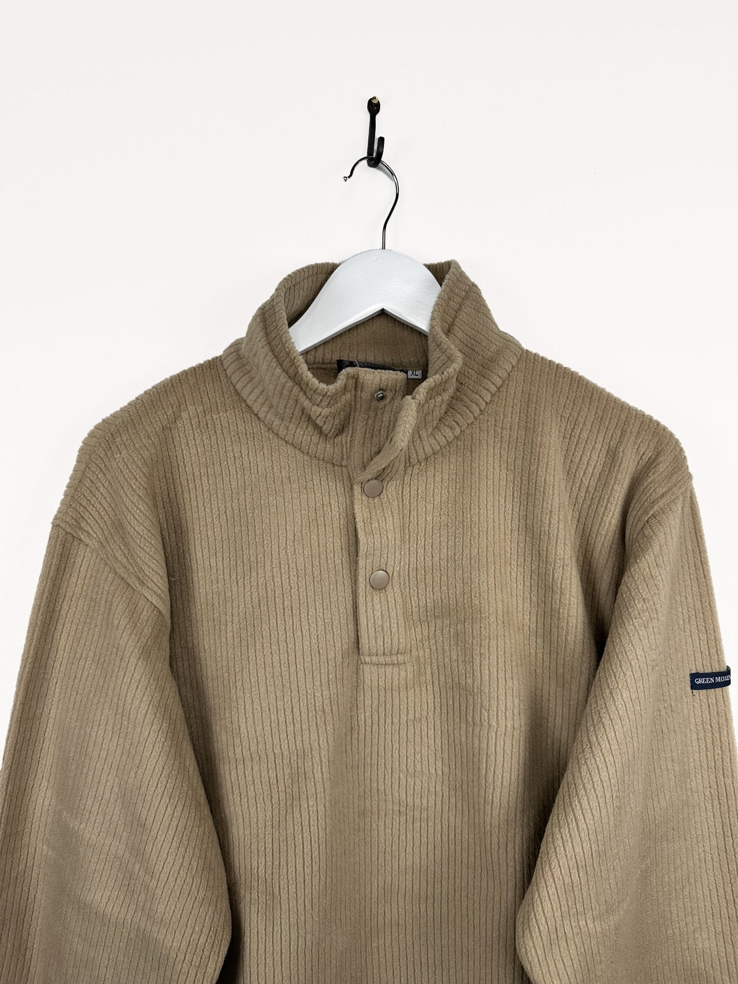 Pile beige a costine (25m86) - XL