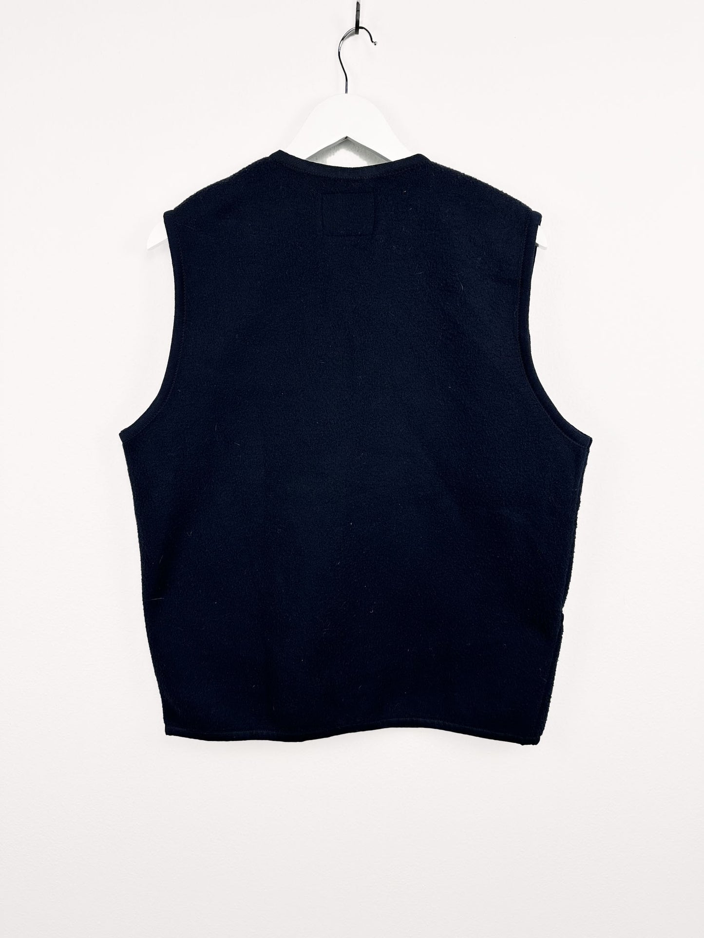 Gilet in pile blu 90s (25m98) - M