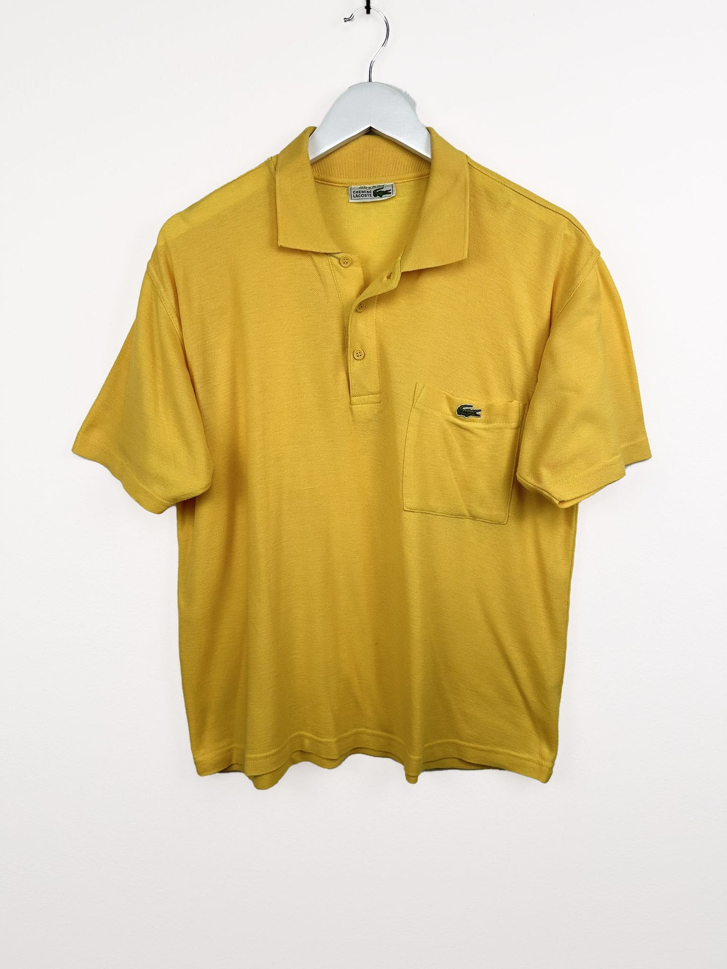 Polo Lacoste gialla 80s (25p07) - M