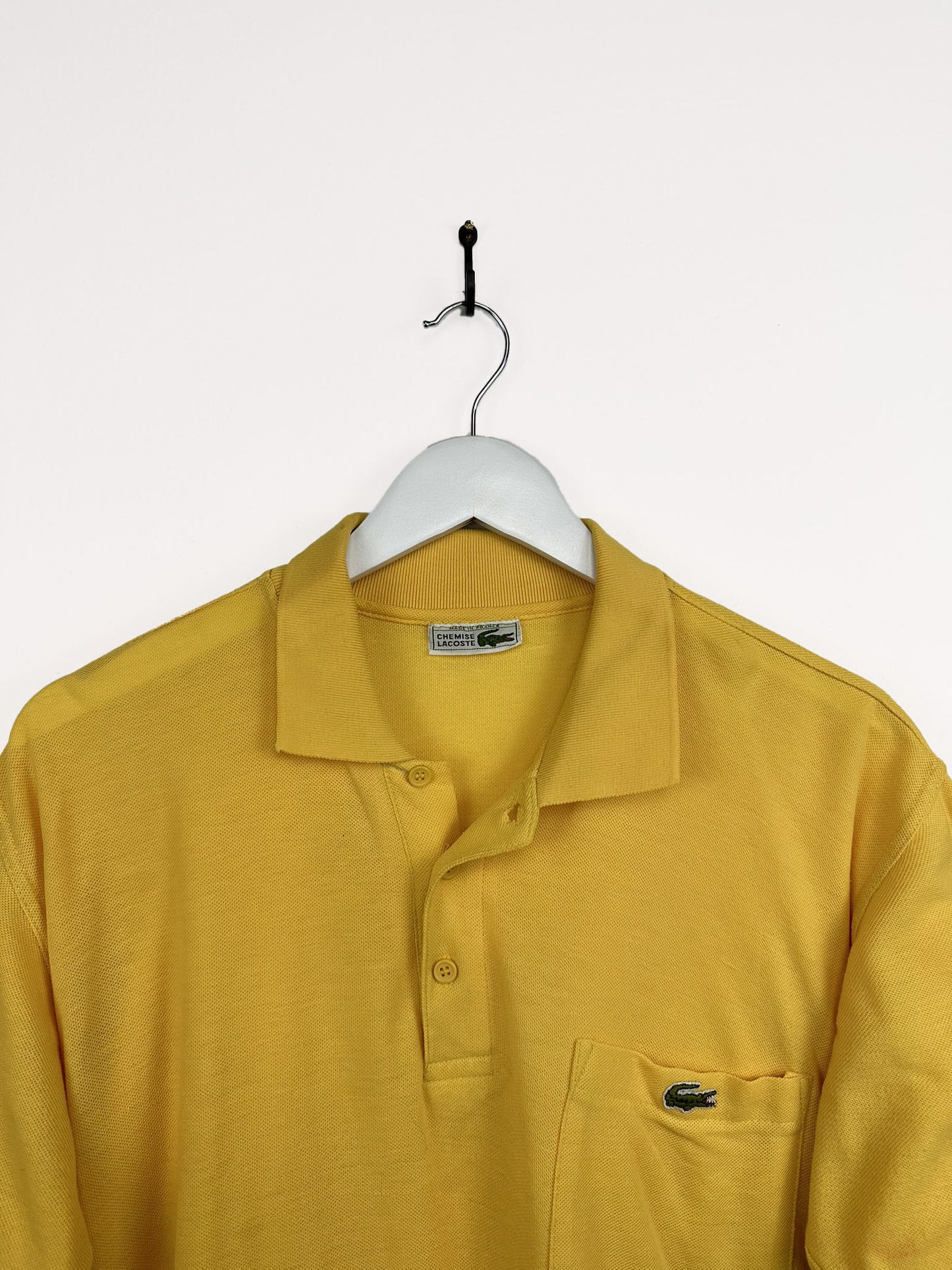 Polo Lacoste gialla 80s (25p07) - M