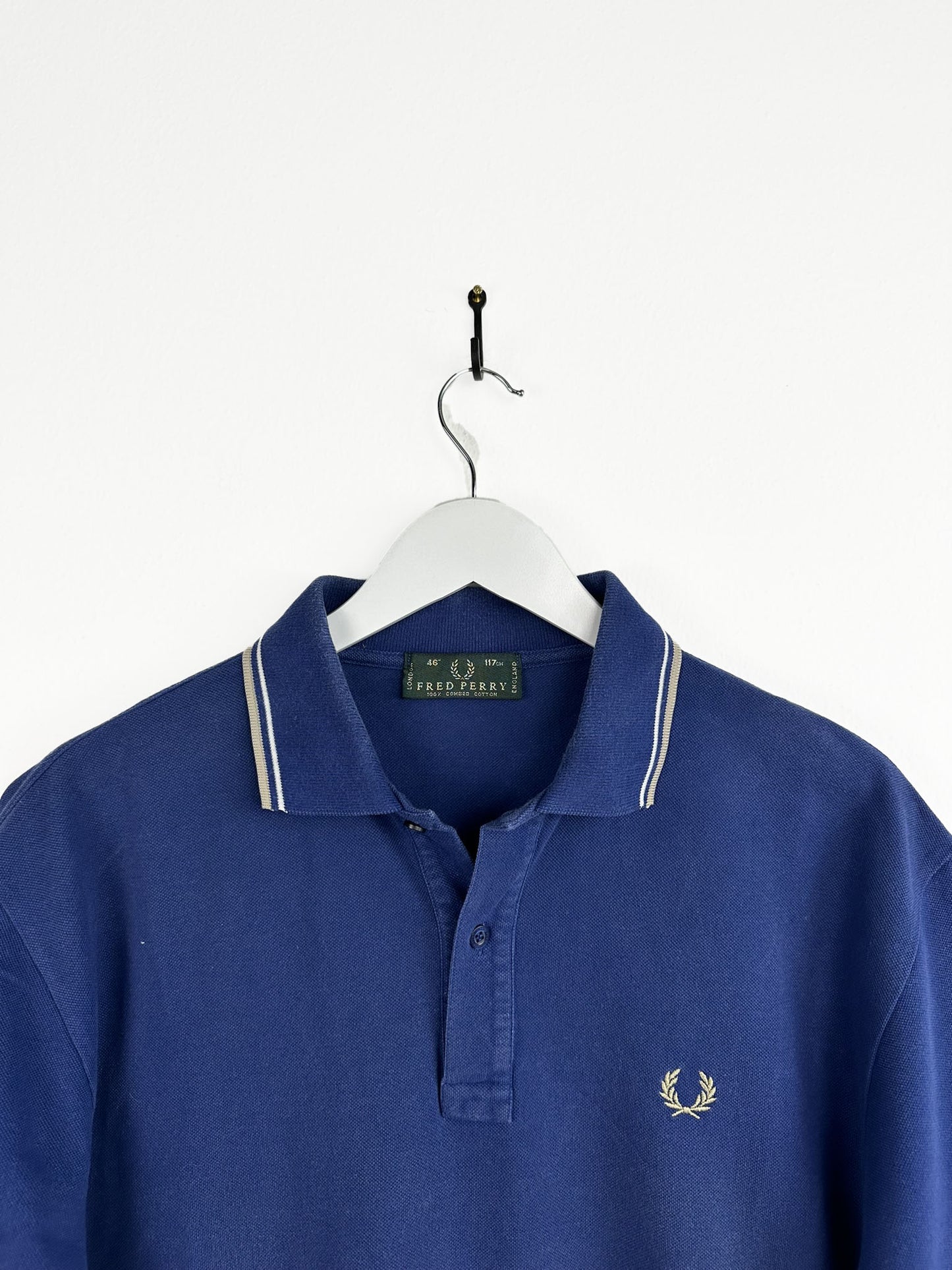 Polo Fredy Perry blu (25p105) - L