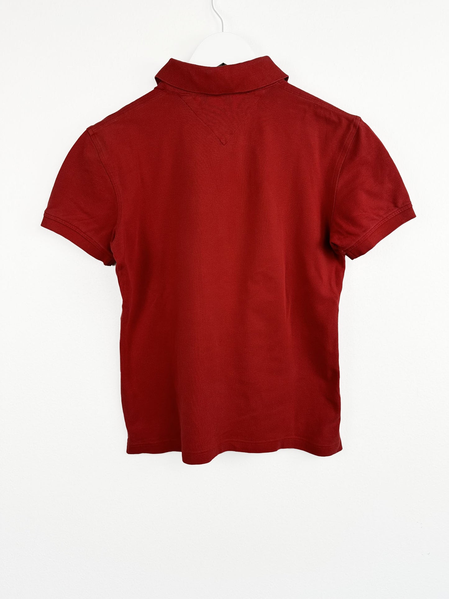 Polo Tommy Hilfiger rossa donna (25p109) - S