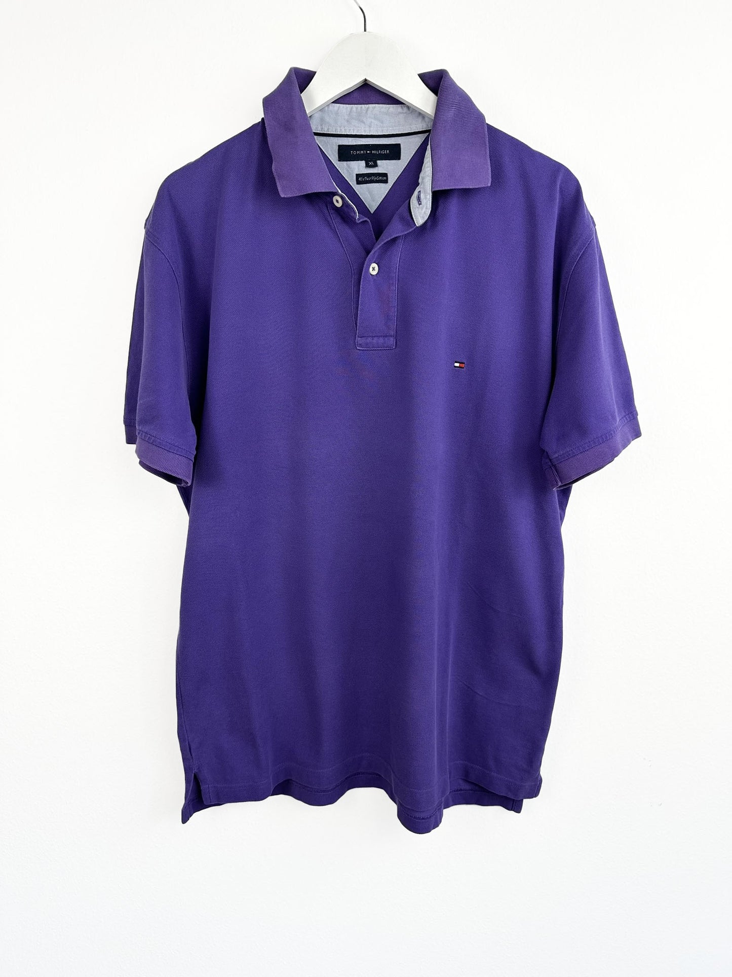 Polo Tommy Hilfiger viola 00s (25p113) - XL