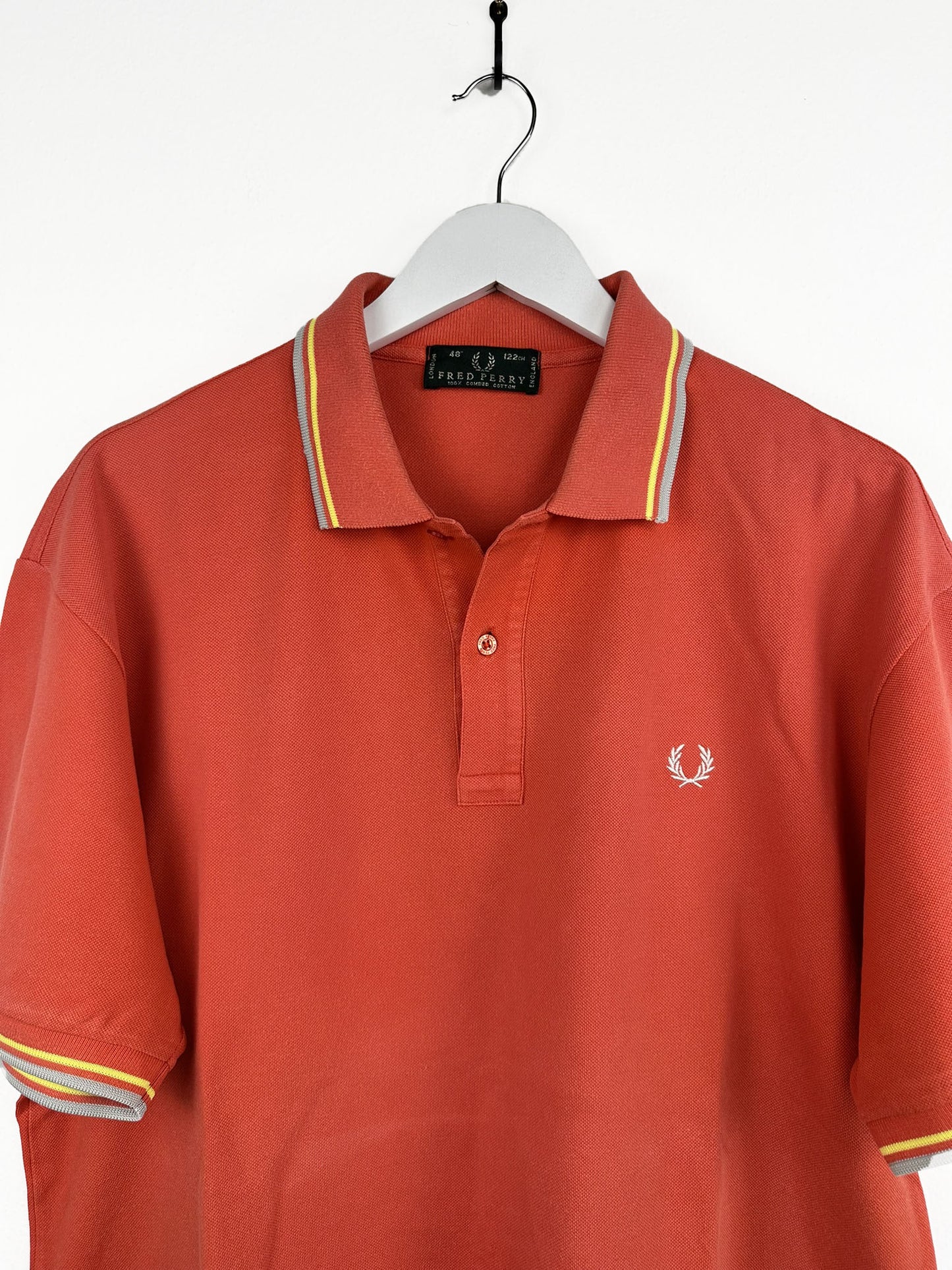 Polo Fred Perry arancio (25p129) - XL