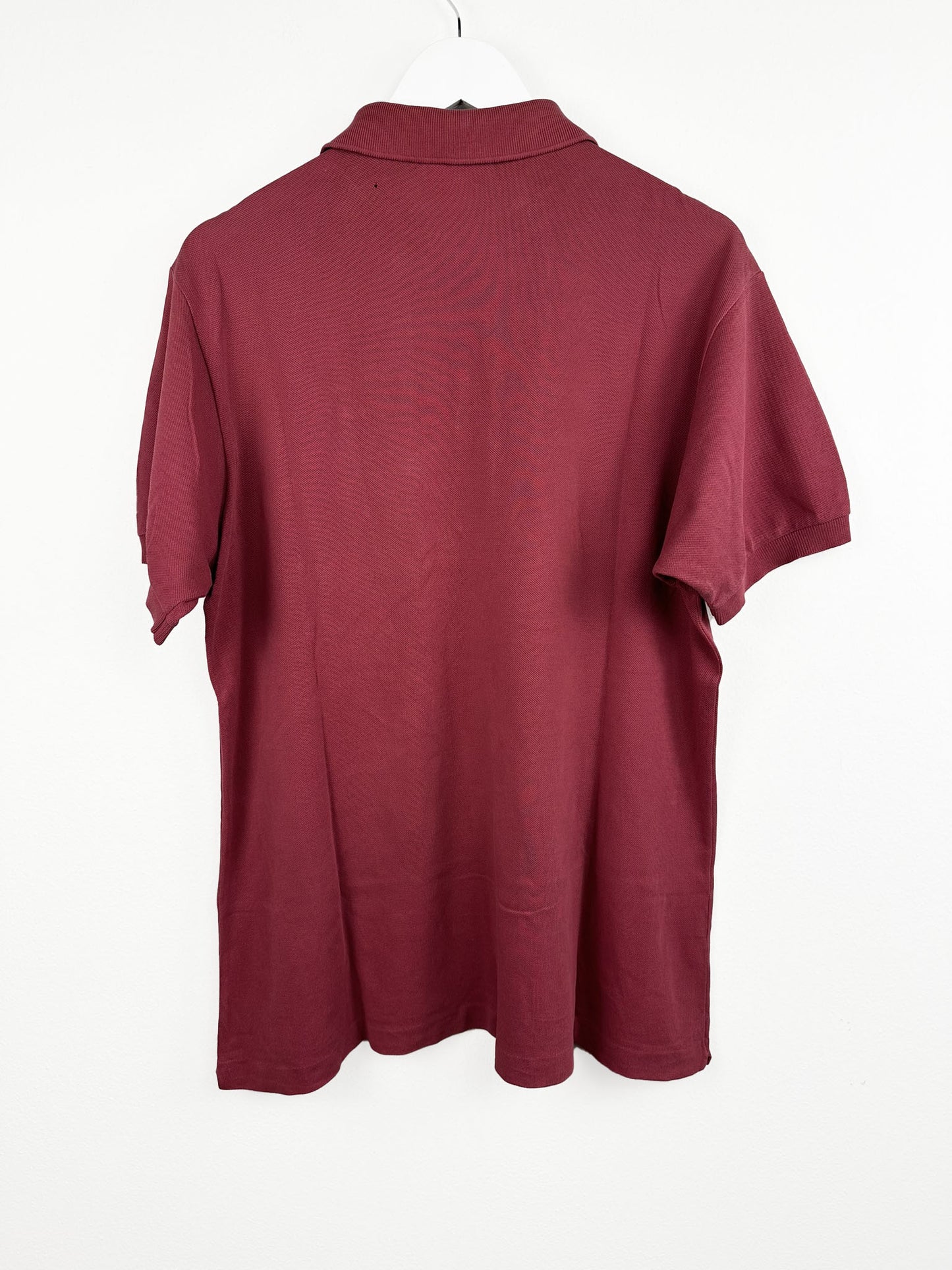 Polo Lacoste borgogna 80s (25p132) - XL