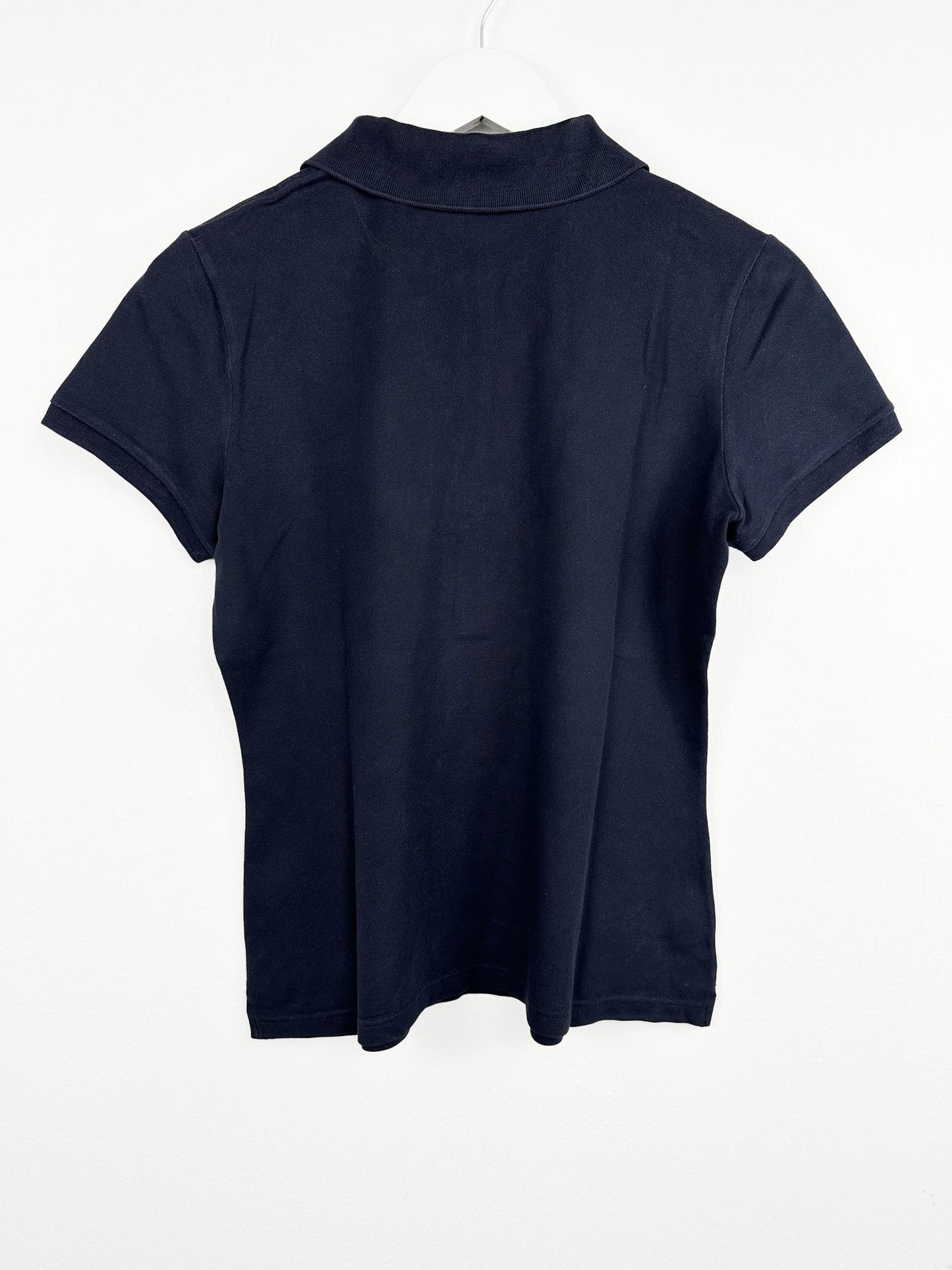 Polo Lacoste blu donna (25p139) - S