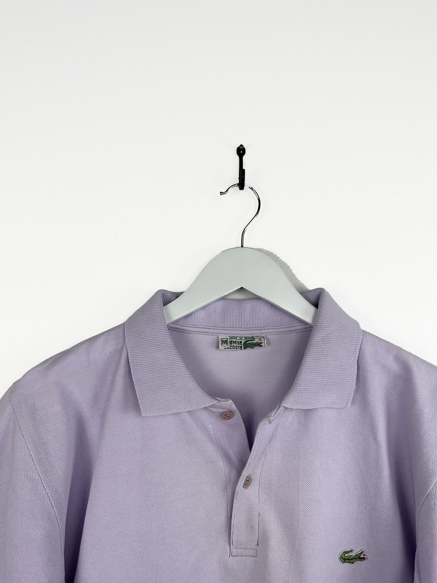 Polo Lacoste Lilla 80s (25p147) - M