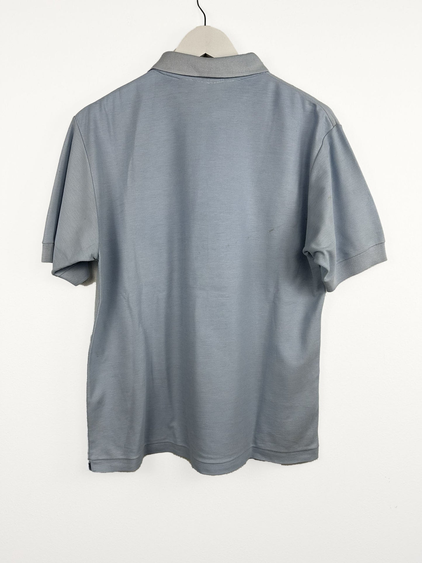 Polo Lacoste azzurra 80s (25p153) - L