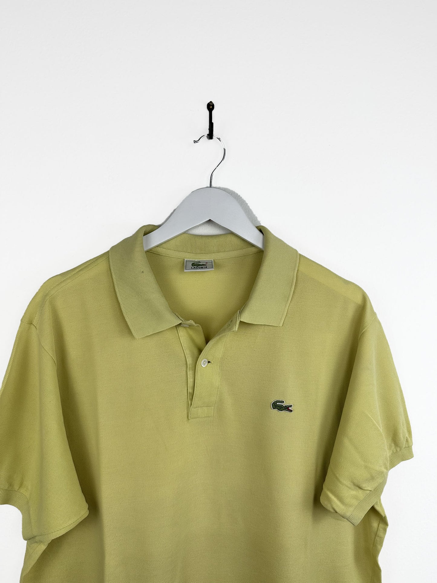 Polo Lacoste verde lime (25p157) - XL