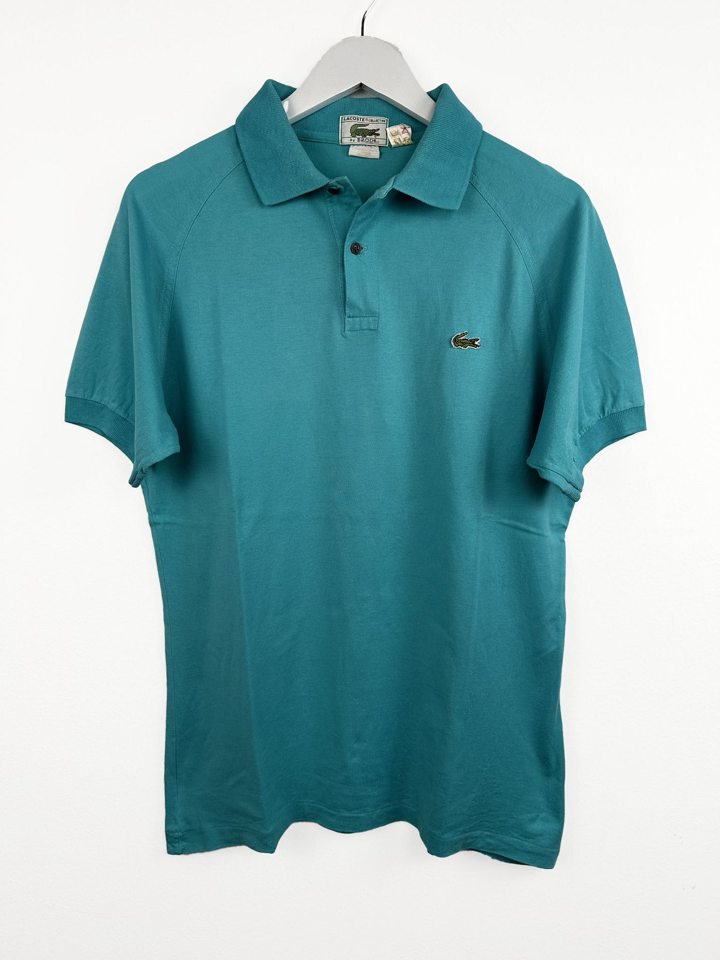Polo Lacoste verdeacqua 80s IZOD (25p160) - L