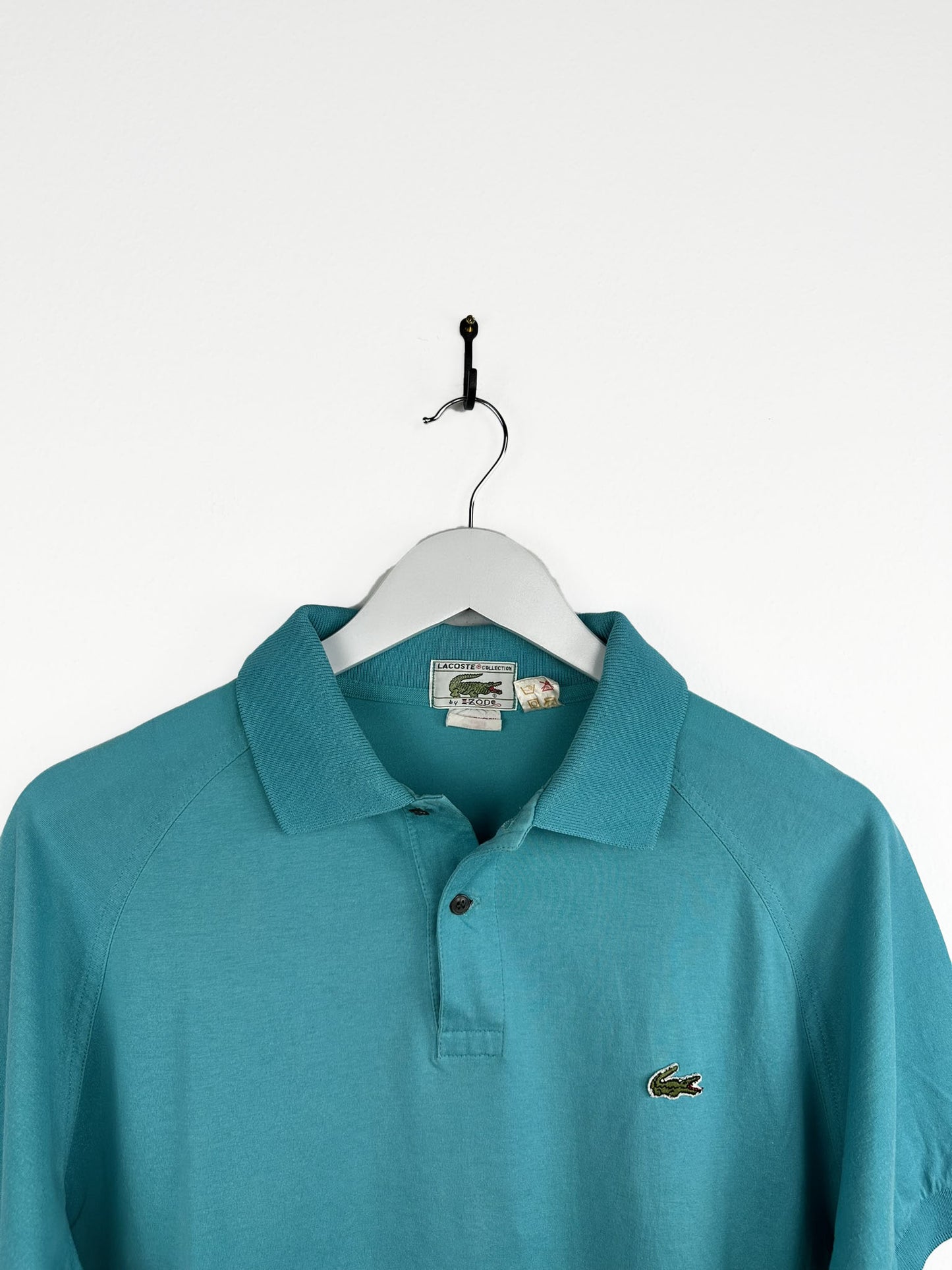 Polo Lacoste verdeacqua 80s IZOD (25p160) - L