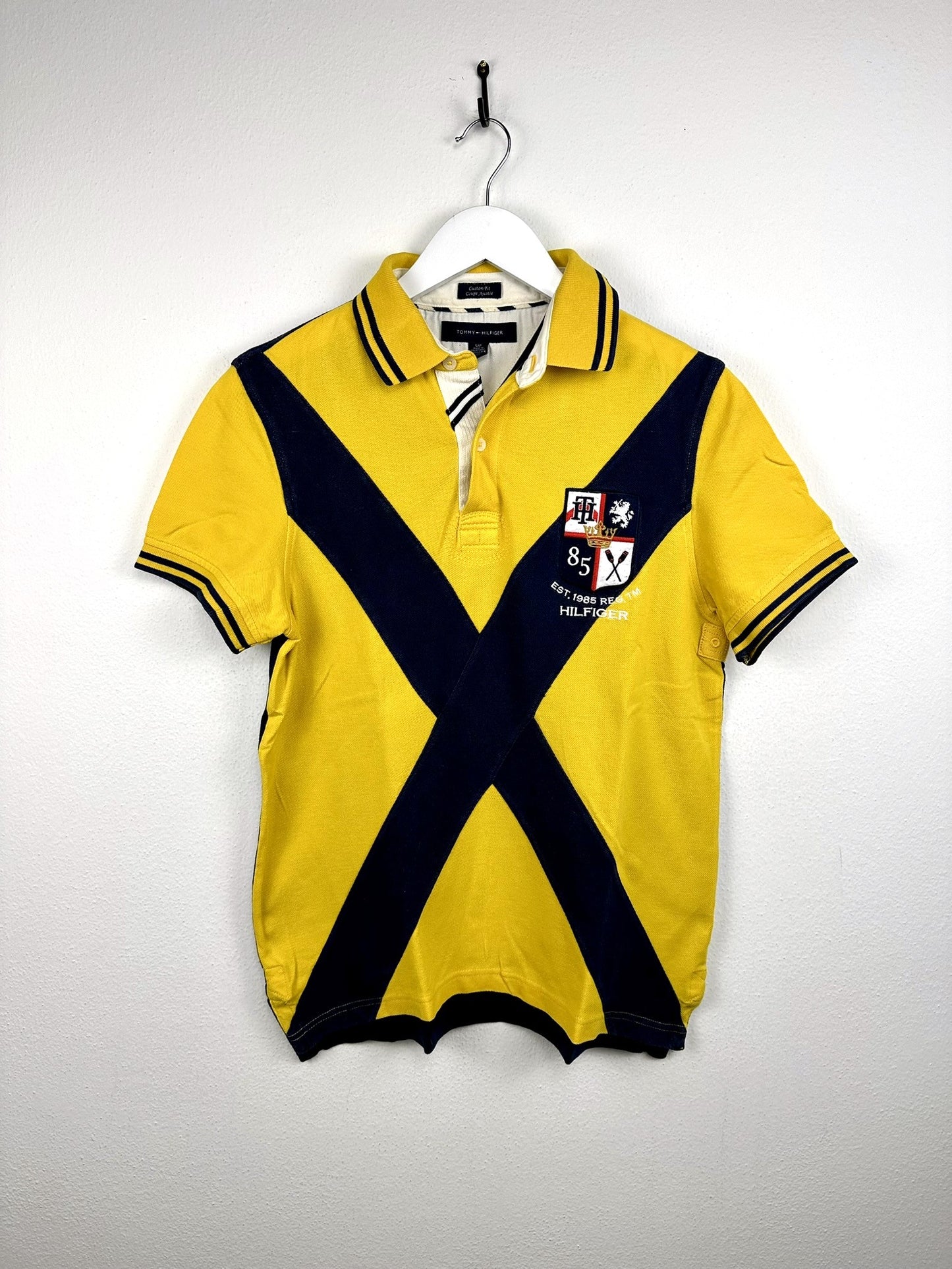 Polo Tommy Hilfiger gialla racing (25p16) - S