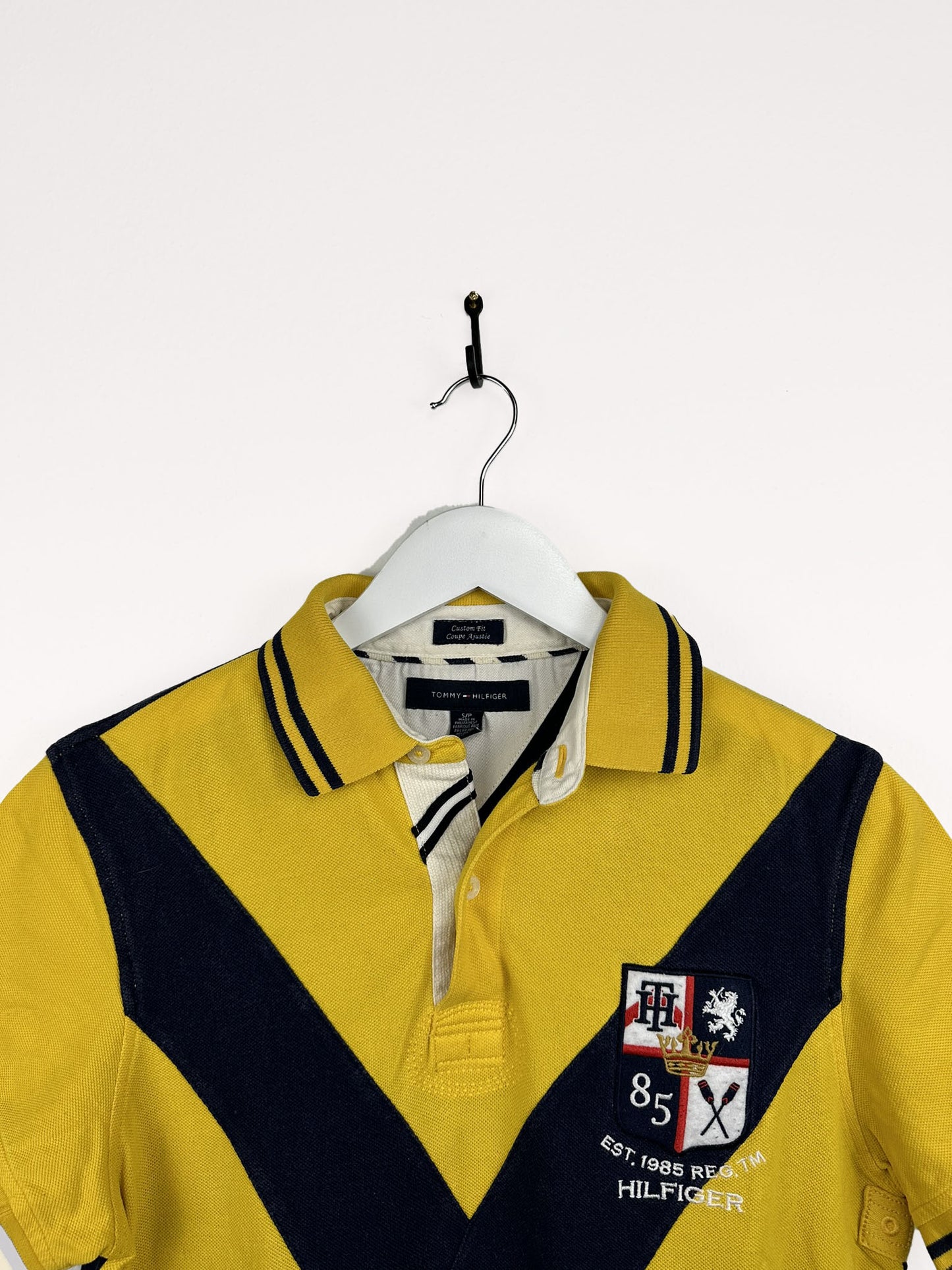 Polo Tommy Hilfiger gialla racing (25p16) - S