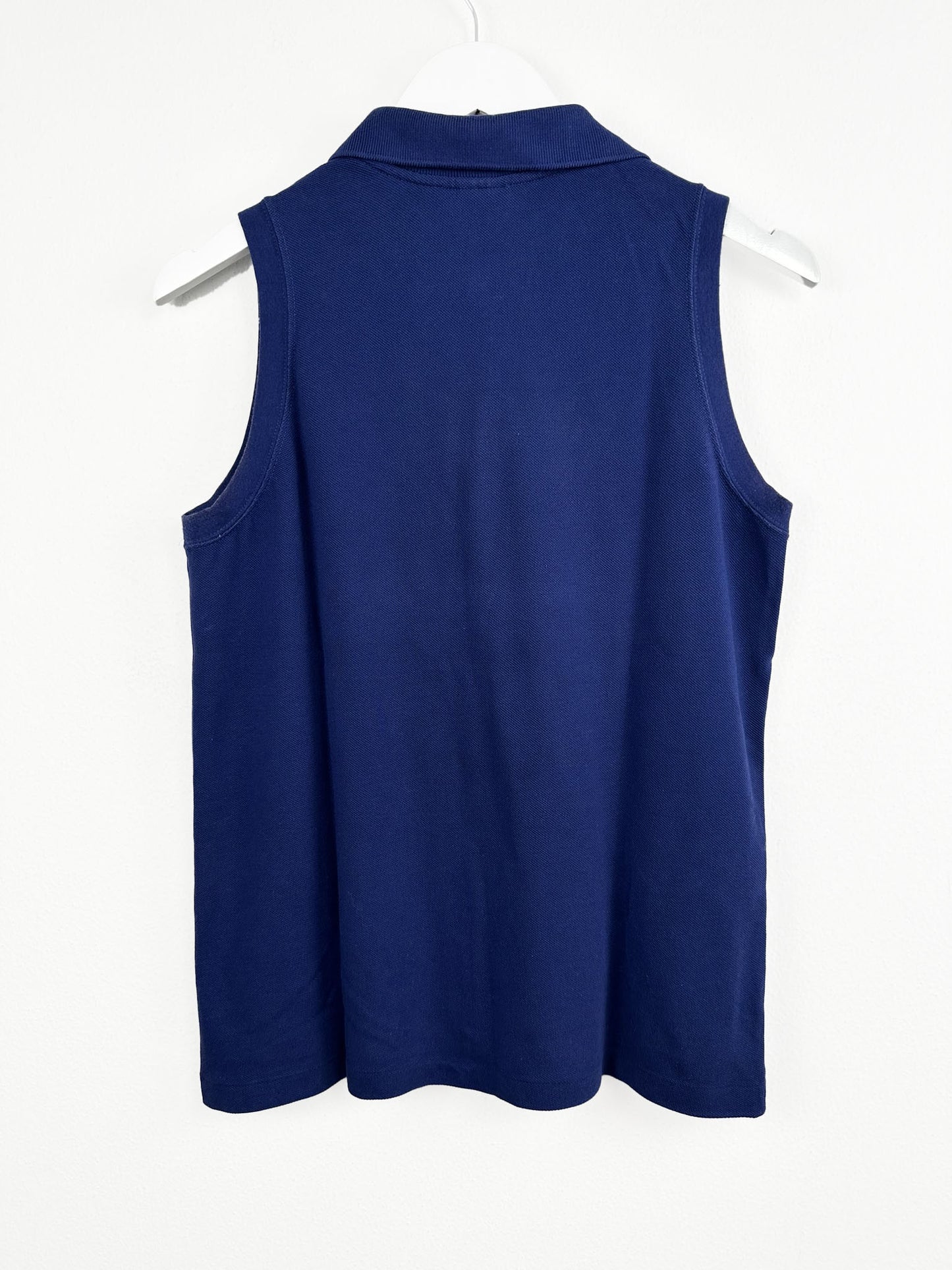 Polo Lacoste blu donna (25p171) - M/L