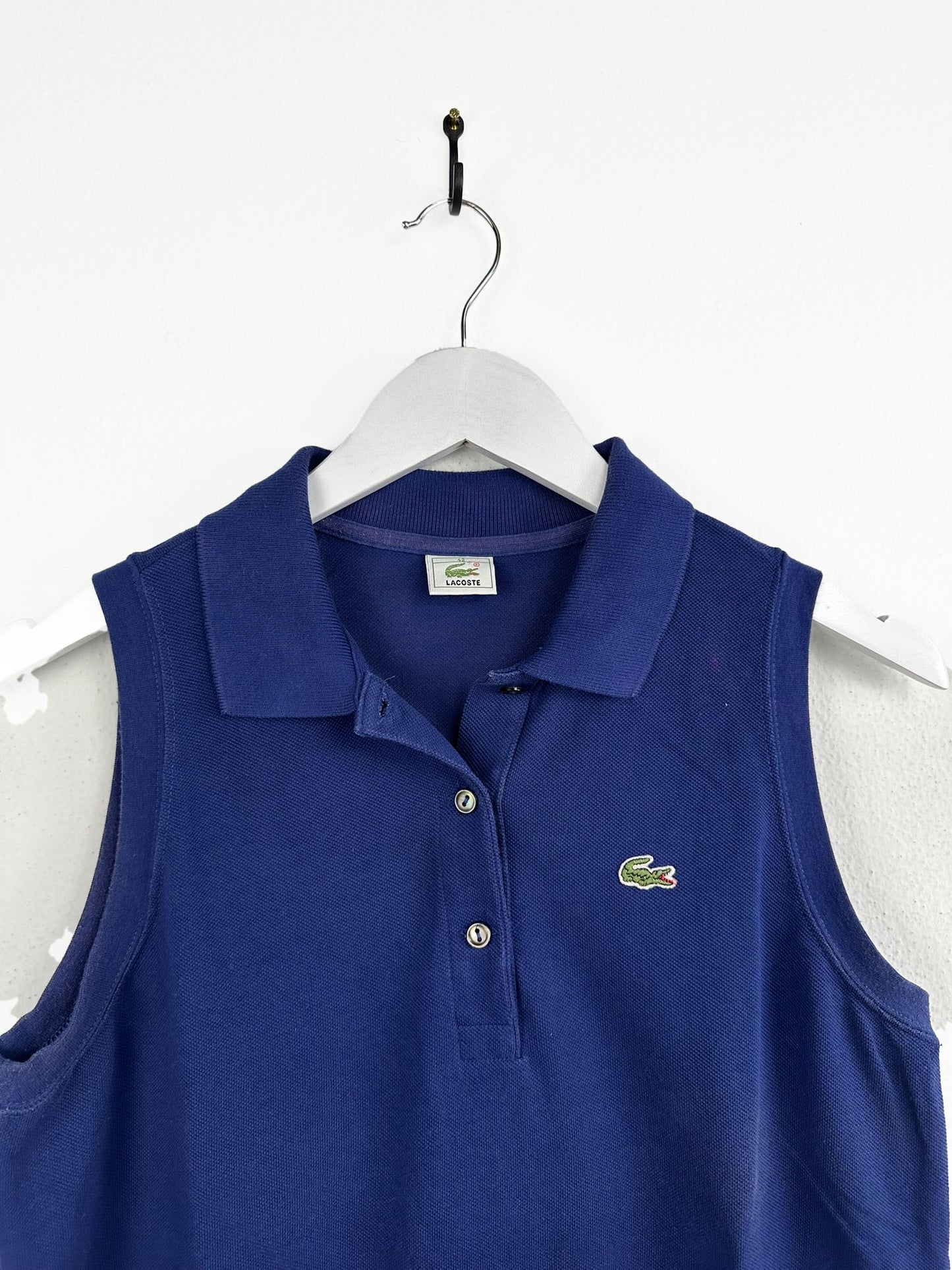 Polo Lacoste blu donna (25p171) - M/L