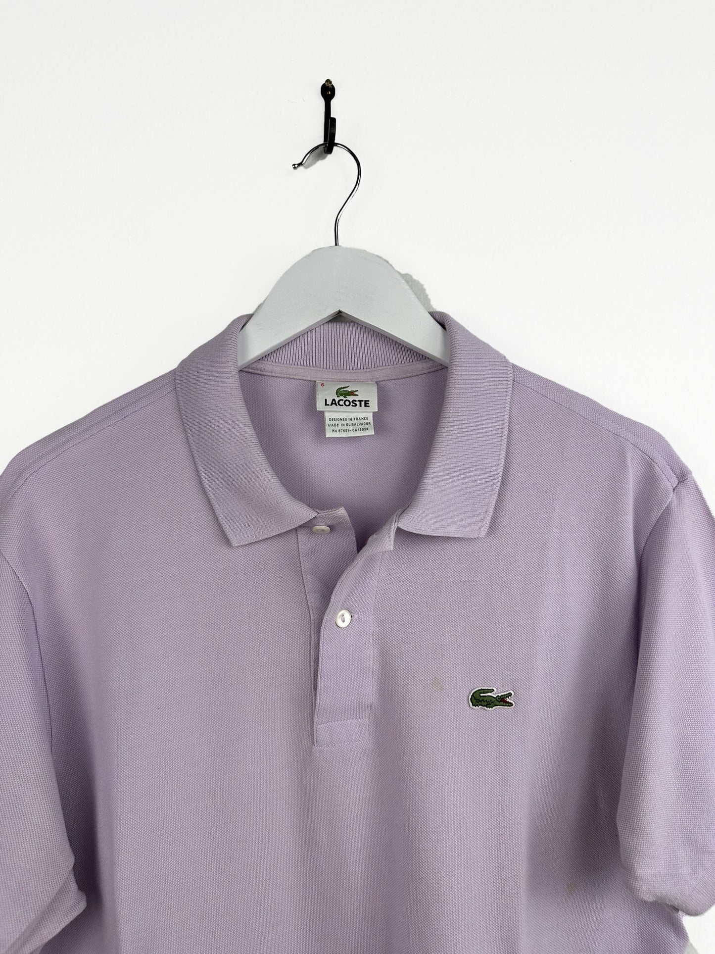 Polo Lacoste lilla (25p172) - L