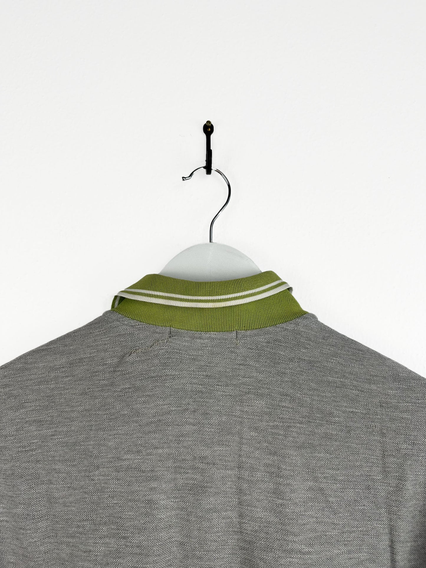 Polo Fred Perry grigia verde (25p188) - L