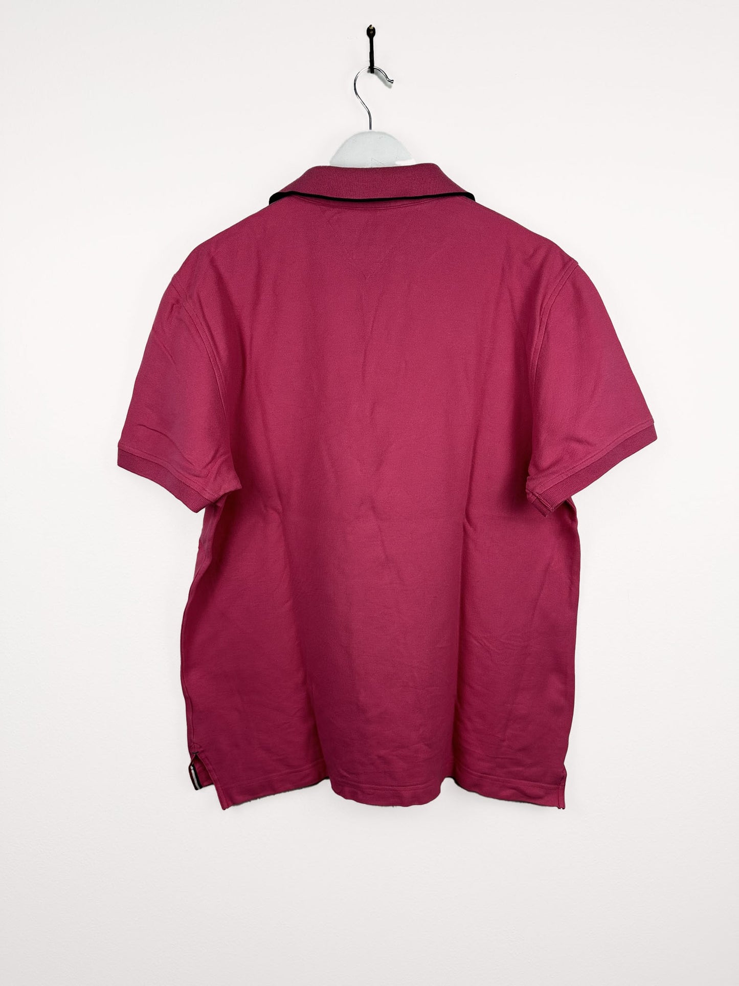 Polo Tommy Hilfiger rosa 90s (25p18) - L