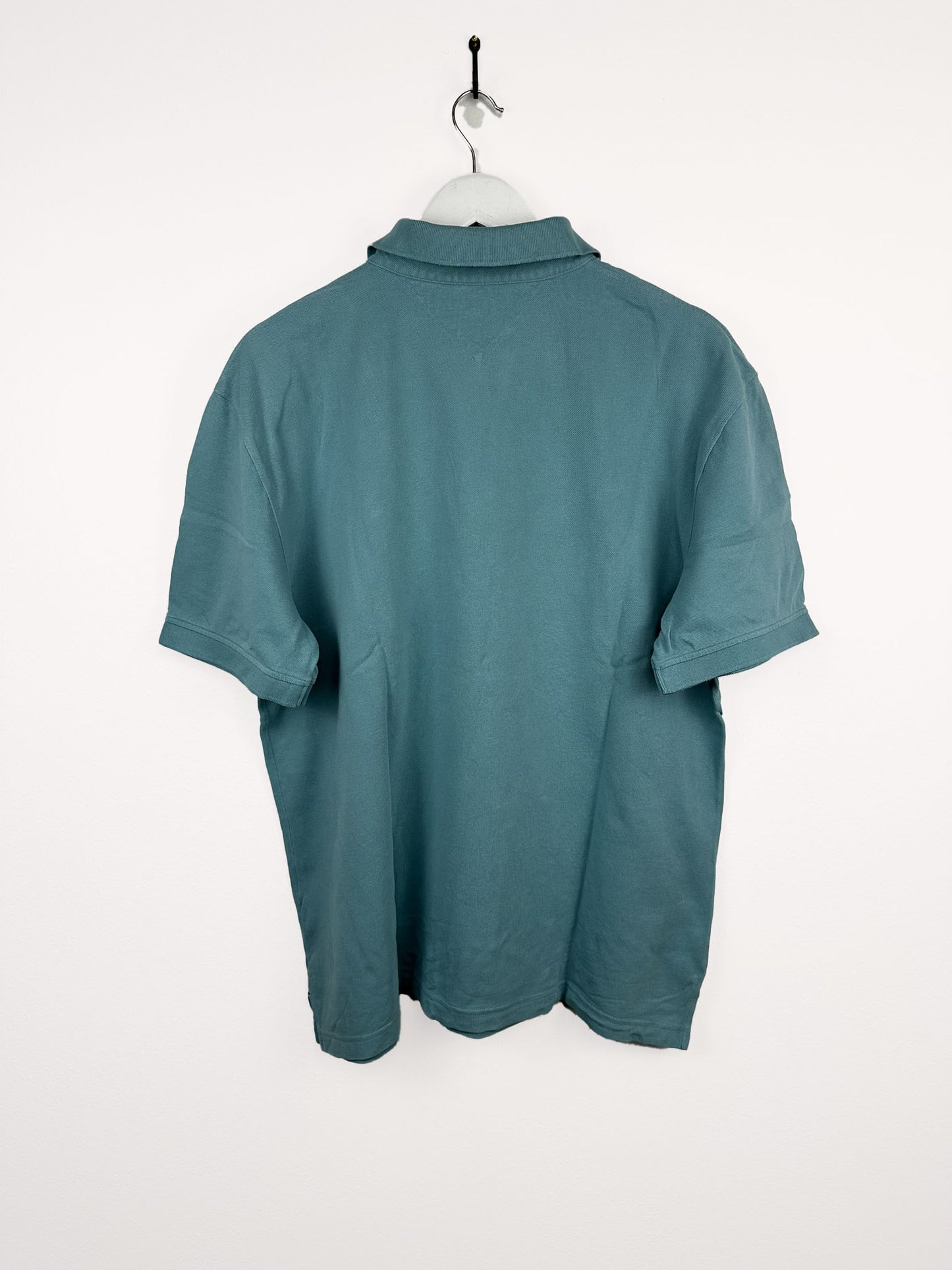 Polo Tommy H. verde acqua 90s (25p25) - XL