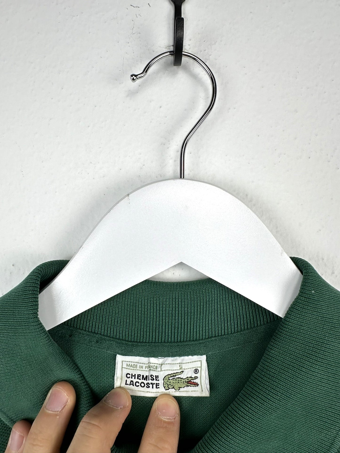 Polo Chemise Lacoste Made in France 80s(25p31) - XL