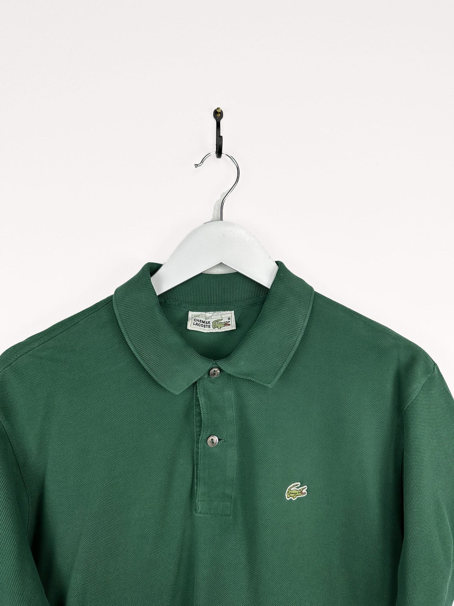 Polo Chemise Lacoste Made in France 80s(25p31) - XL