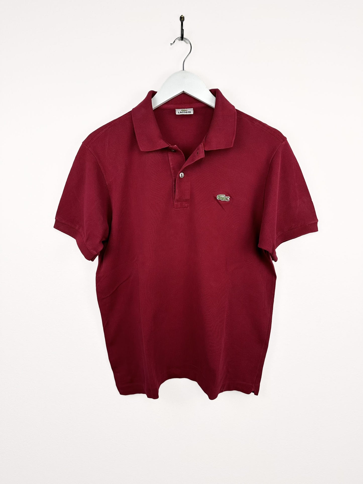Polo Lacoste borgogna (25p34) - S