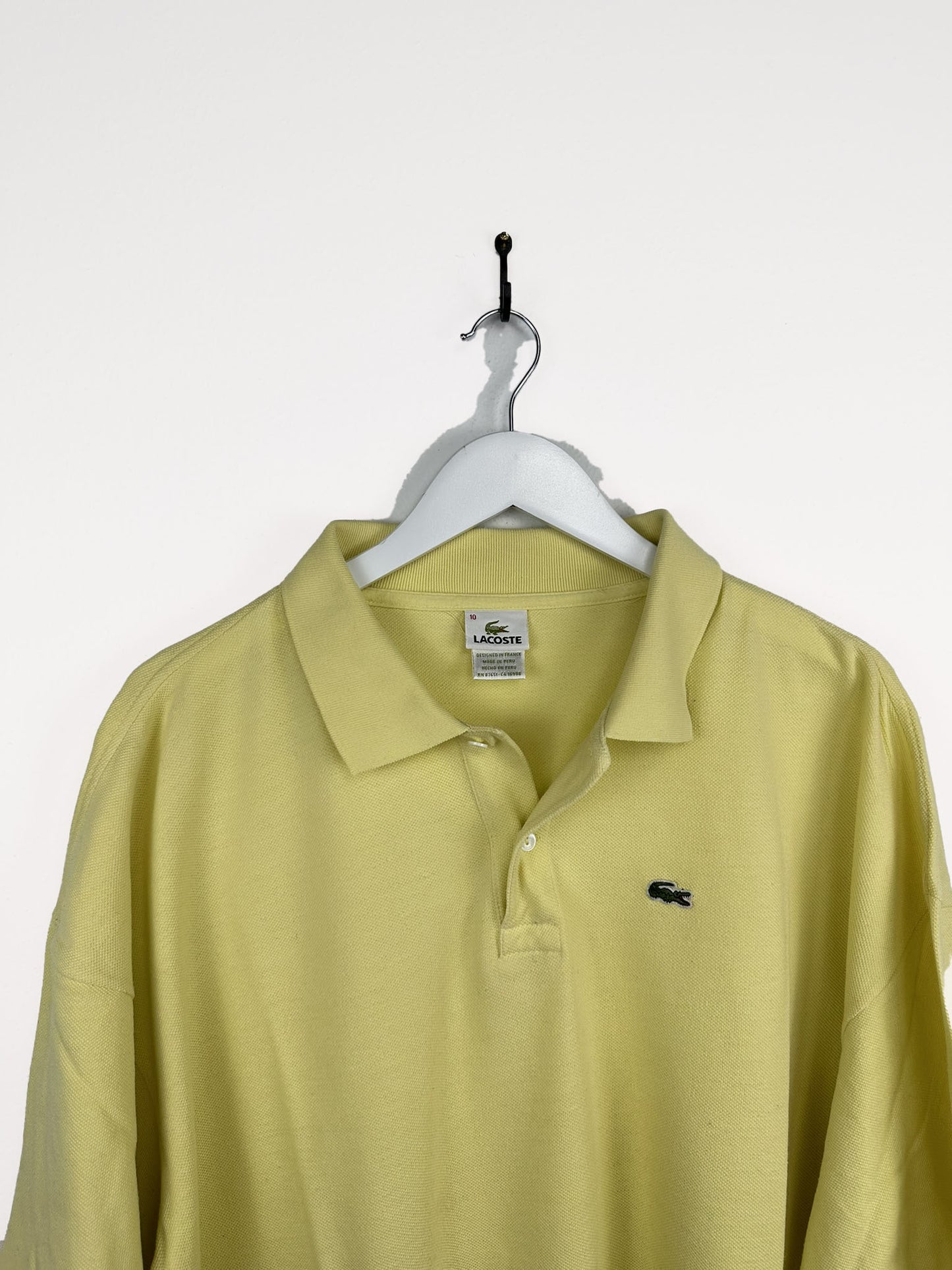 Polo Lacoste lime (25p42) - XXL