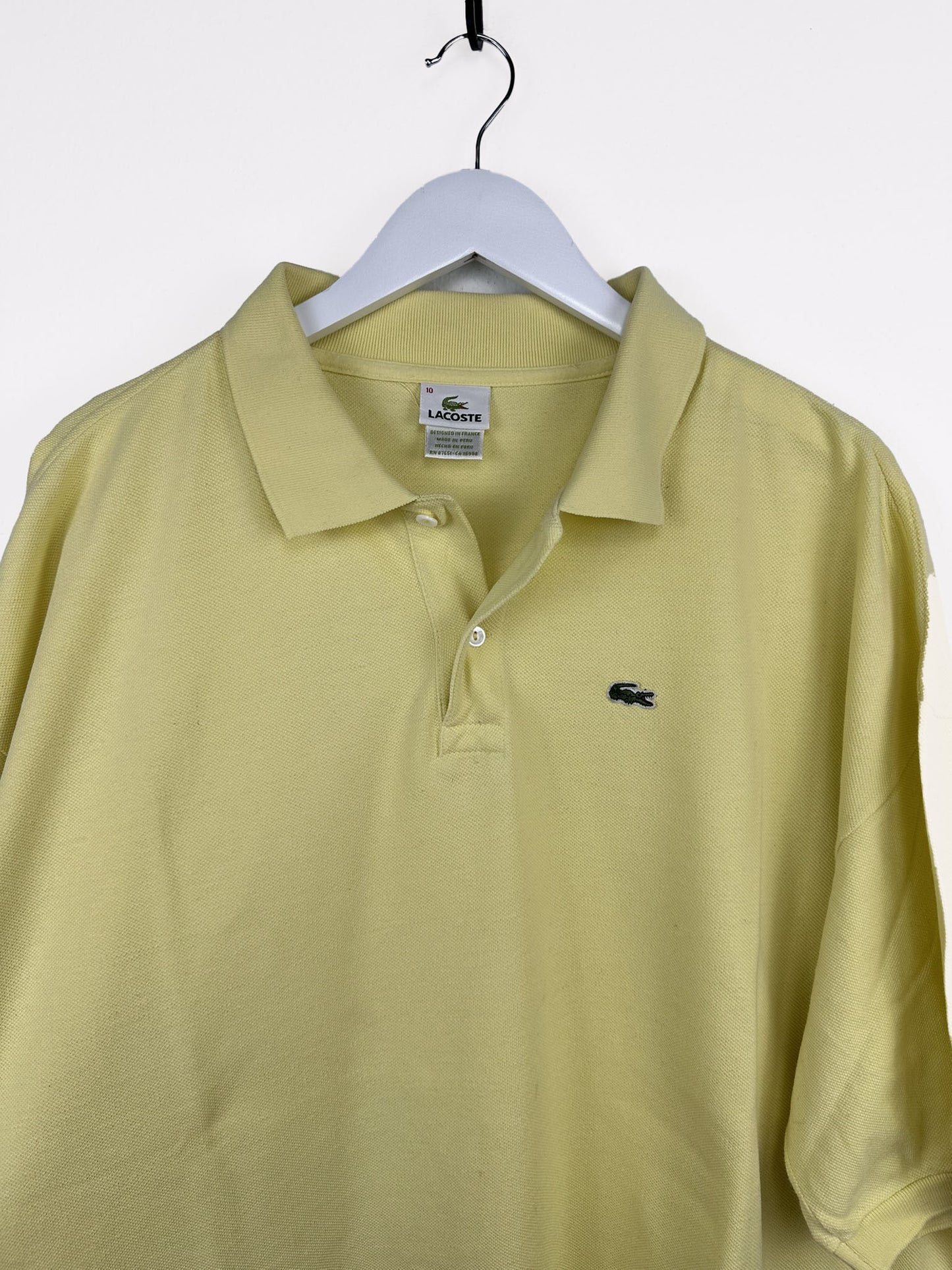 Polo Lacoste lime (25p42) - XXL