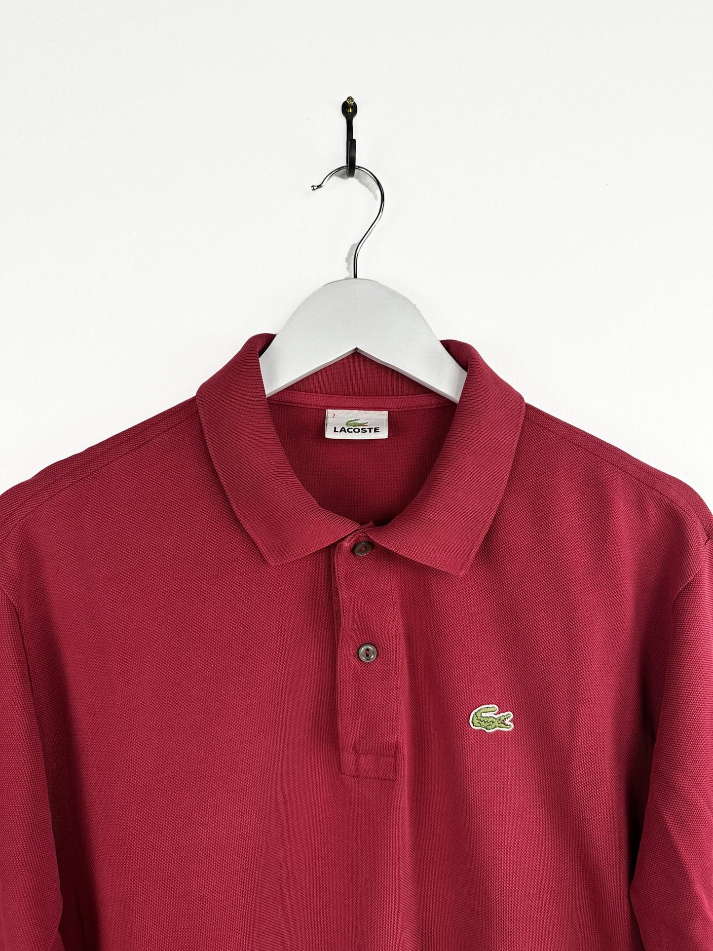 Polo rossa Lacoste (25p51) - L