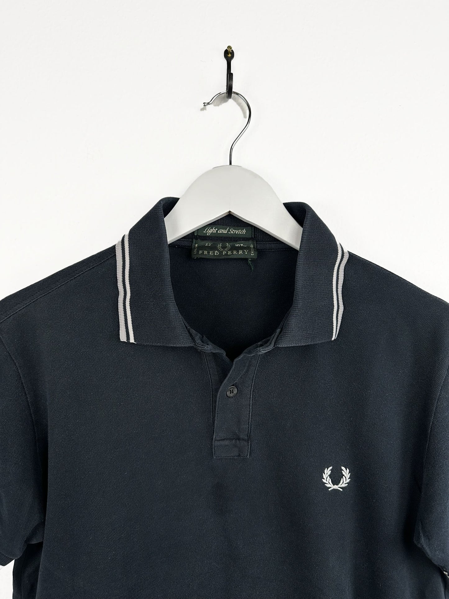 Polo Fredy Perry blu donna (25p66) - M